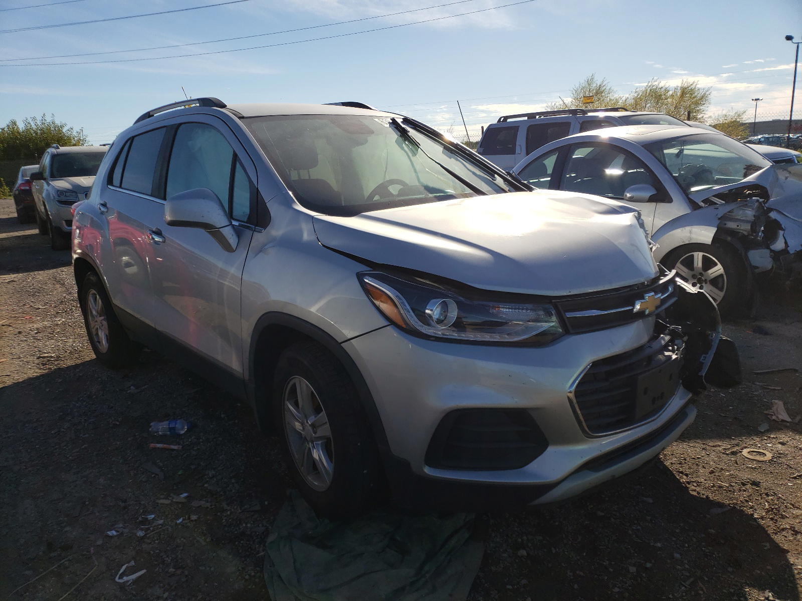 CHEVROLET TRAX 1LT 2017 with VIN 3GNCJLSB3HL234424 - Photo from auction