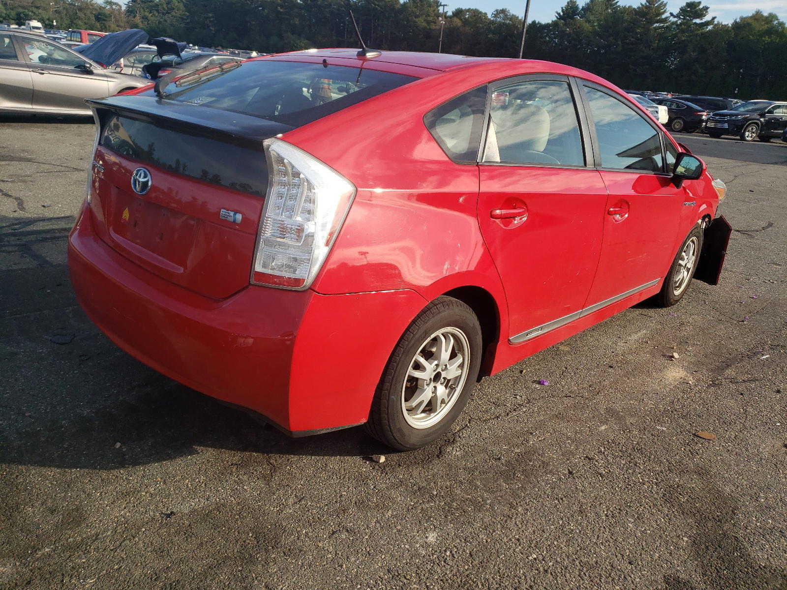 Photo 4 from auction – 2010 TOYOTA PRIUS with VIN JTDKN3DU2A0243111