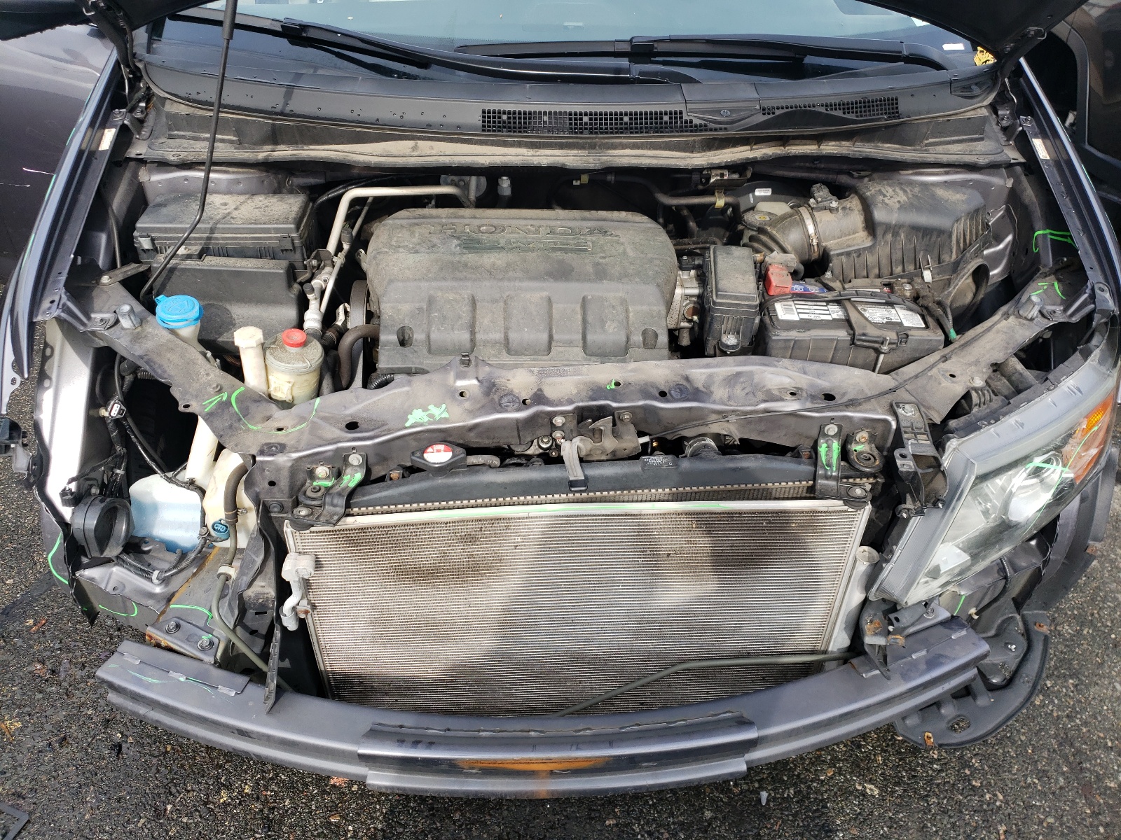 Photo 7 from auction – 2016 HONDA ODYSSEY EX with VIN 5FNRL5H61GB008527