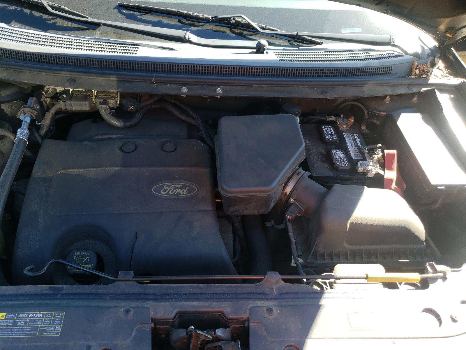 Photo 7 from auction – 2013 FORD EDGE SE with VIN 2FMDK3GC9DBC87819