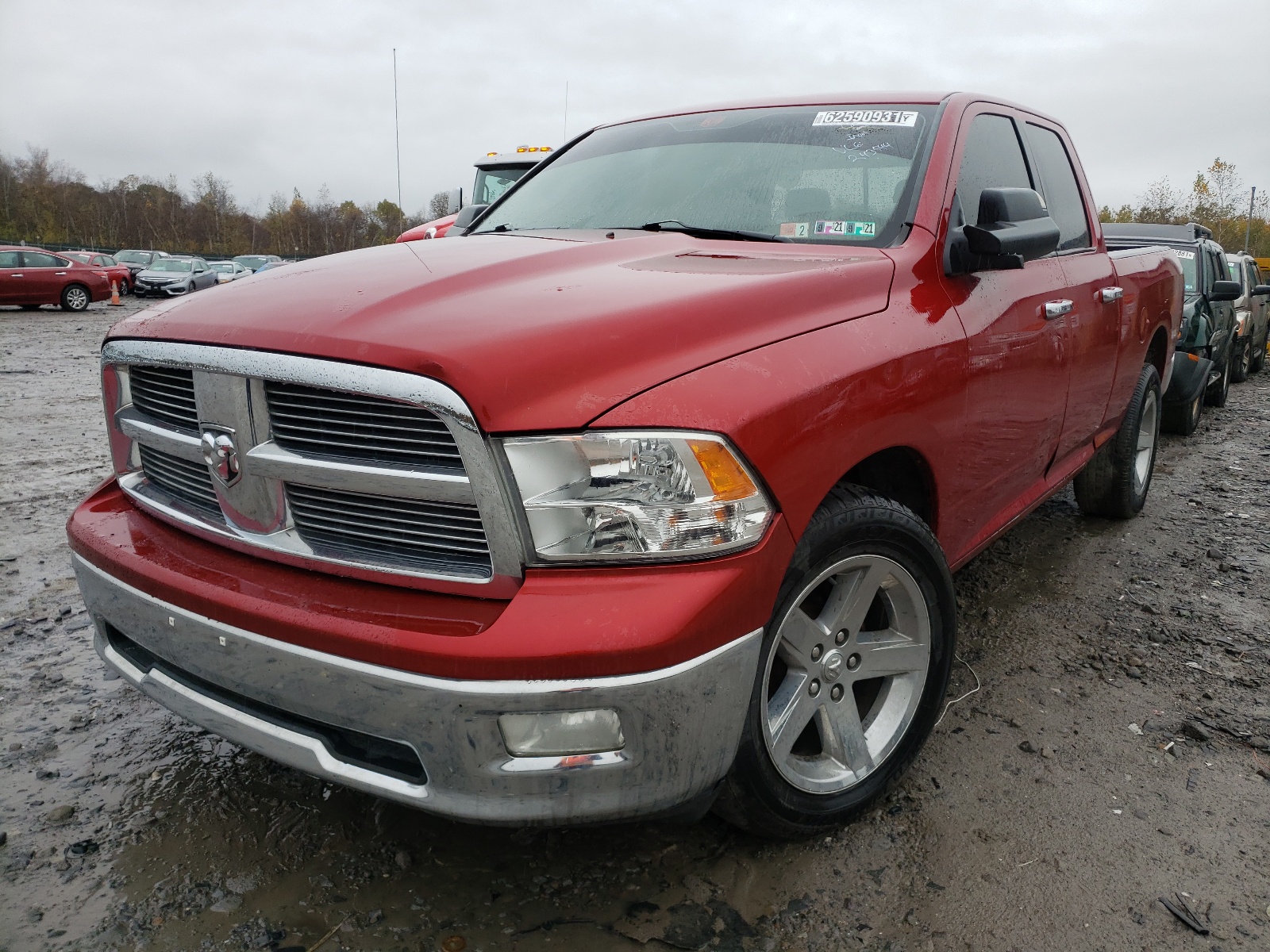 Photo 2 from auction – 2010 DODGE RAM 1500 with VIN 1D7RV1GT0AS243544
