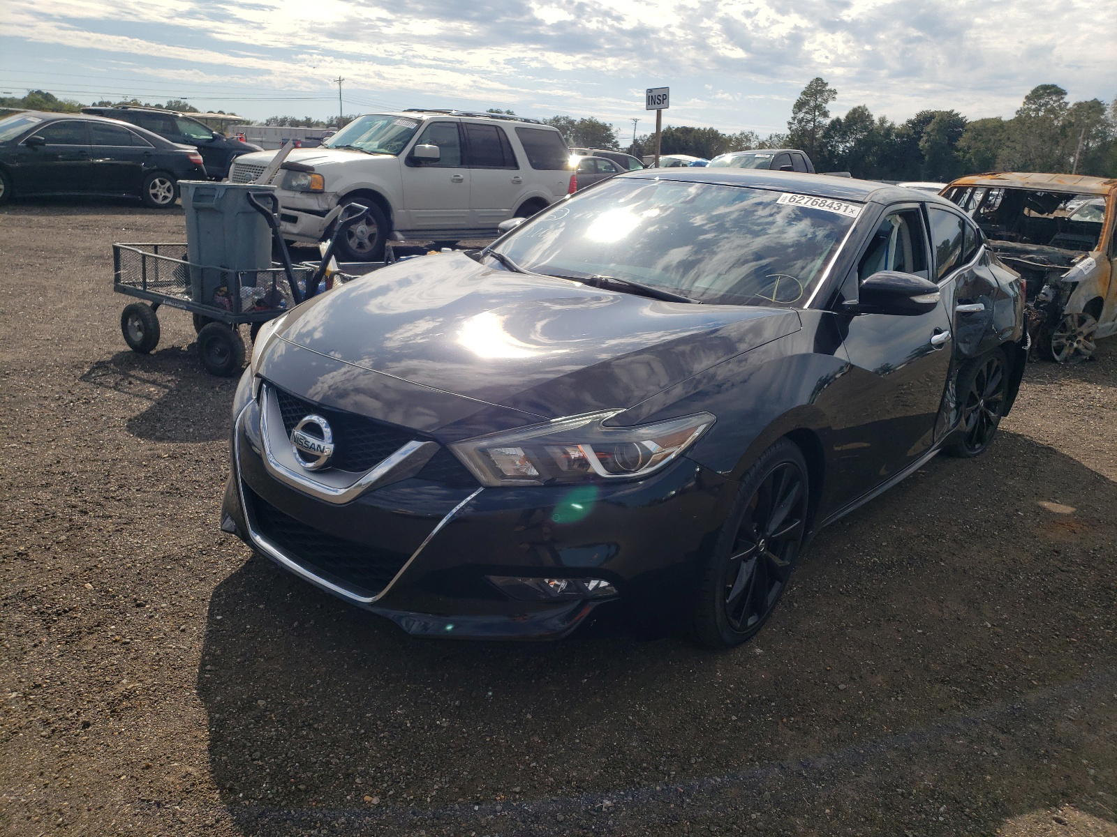 Photo 2 from auction – 2017 NISSAN MAXIMA 3.5 with VIN 1N4AA6AP1HC366694