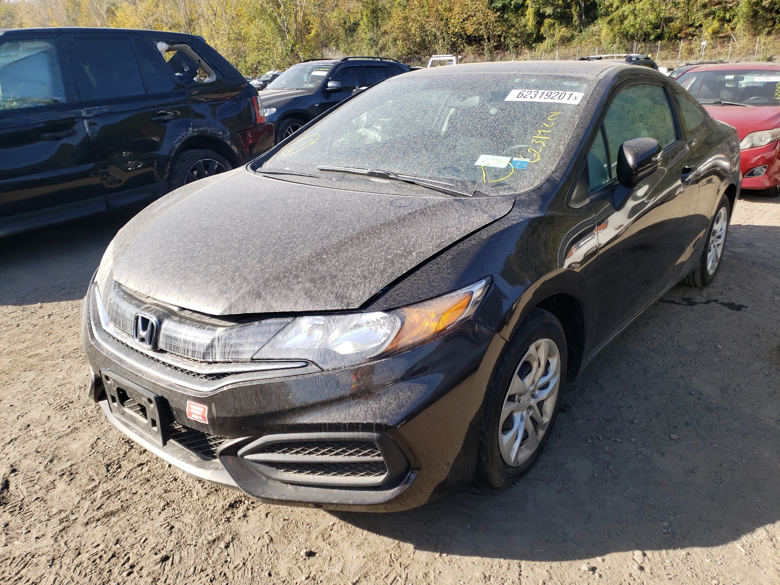 Photo 2 from auction – 2014 HONDA CIVIC LX with VIN 2HGFG3B59EH523005