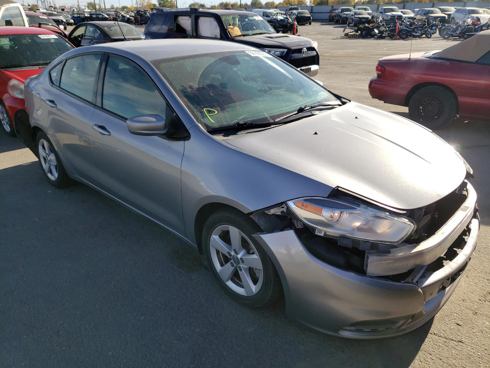 DODGE DART SXT S 2016 with VIN 1C3CDFFA6GD810292 - Photo from auction