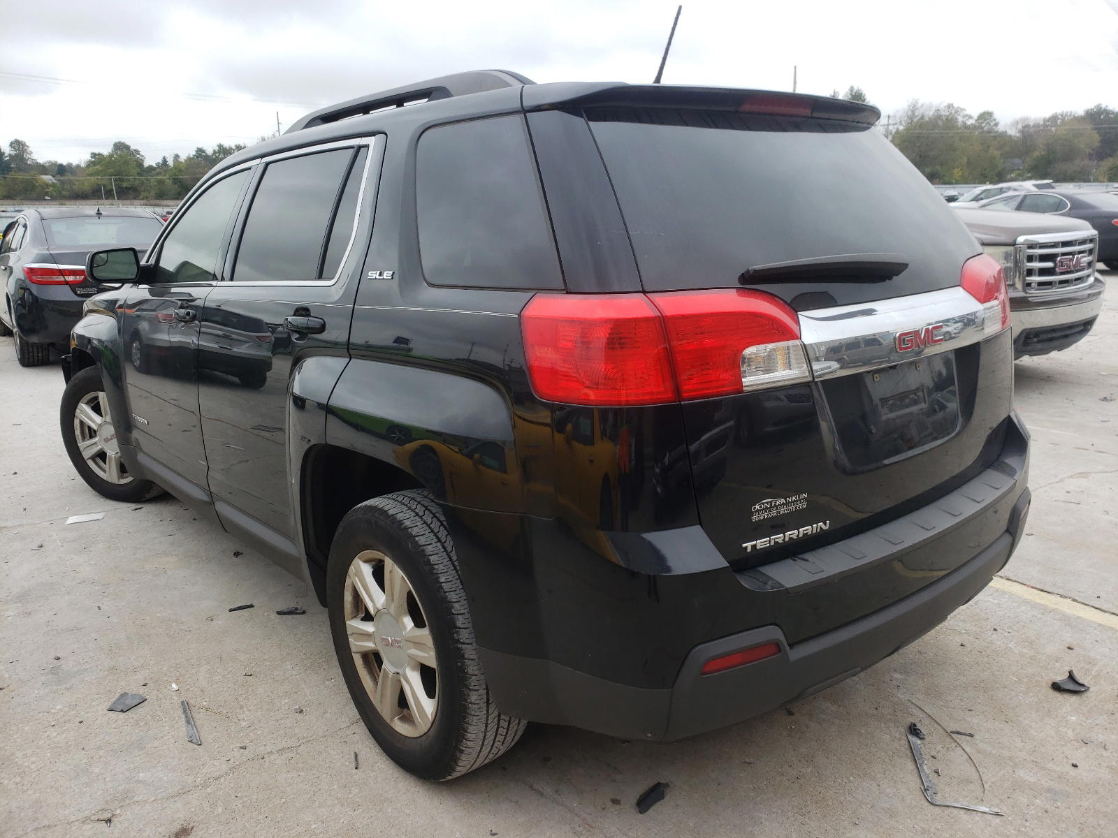 Photo 3 from auction – 2014 GMC TERRAIN SL with VIN 2GKALREK7E6367264