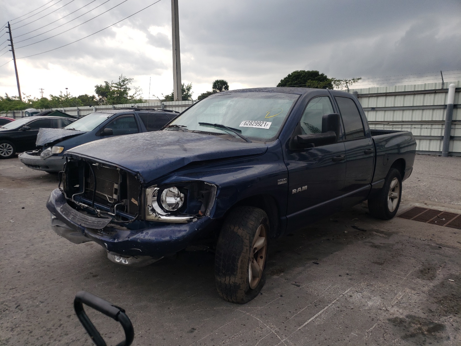 Photo 2 from auction – 2008 DODGE RAM 1500 S with VIN 1D7HA18238J112556
