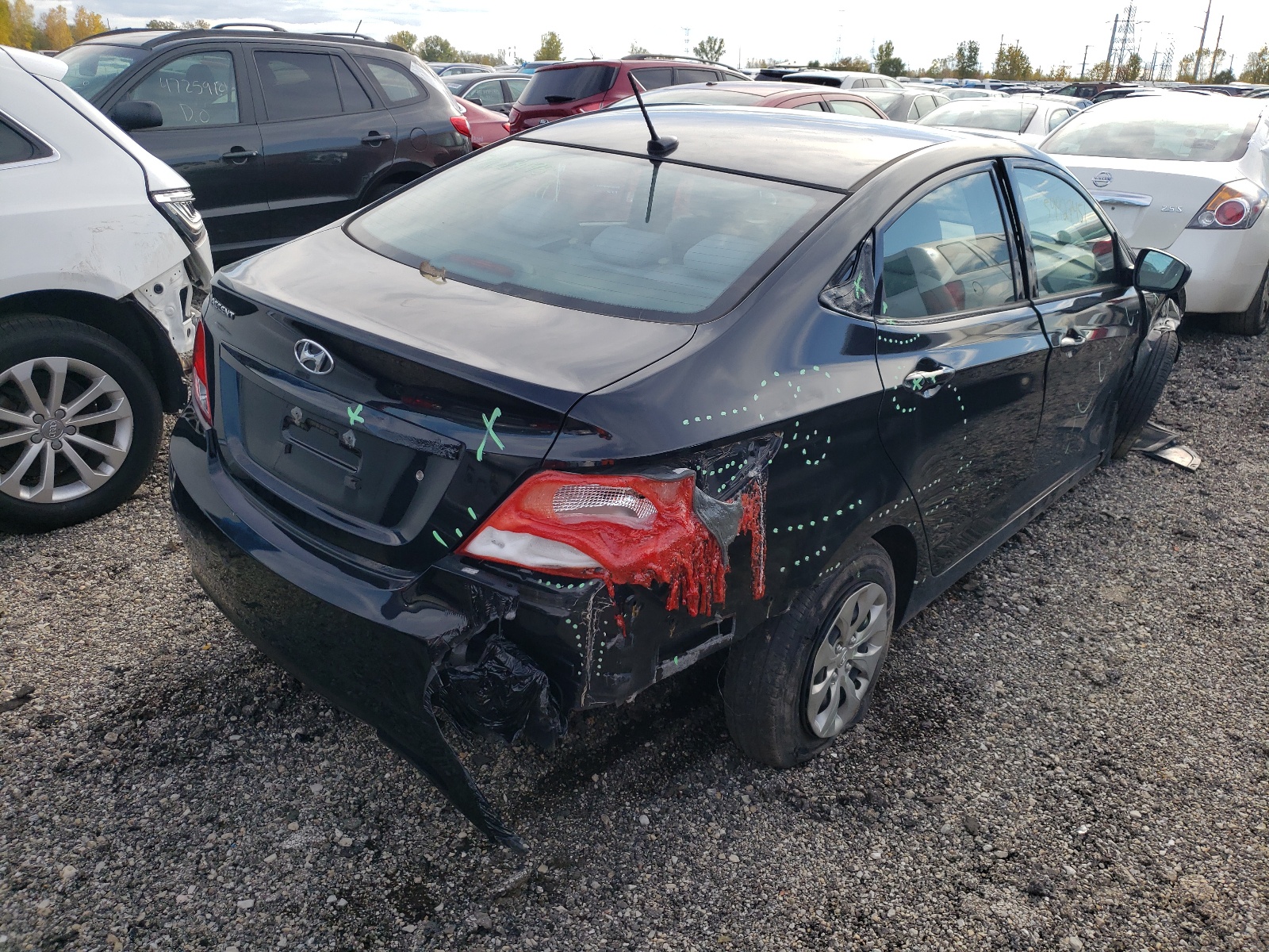 Photo 4 from auction – 2017 HYUNDAI ACCENT SE with VIN KMHCT4AE9HU330810