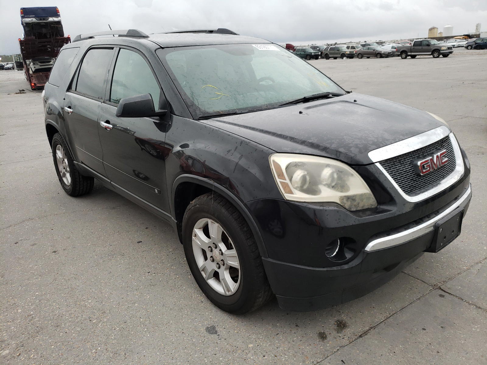 GMC ACADIA SL 2010 with VIN 1GKLRKED3AJ166572 - Photo from auction
