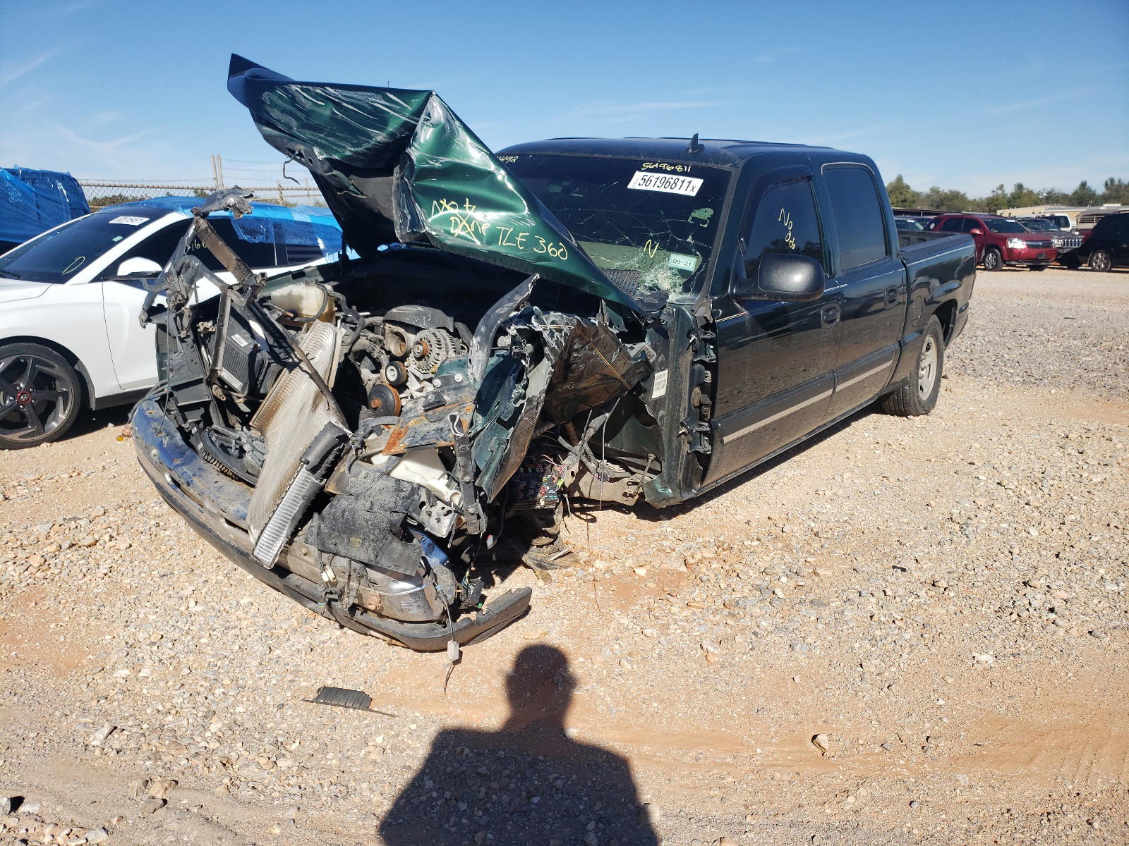 Photo 2 from auction – 2006 CHEVROLET SILVERADO with VIN 2GCEC13T161201492