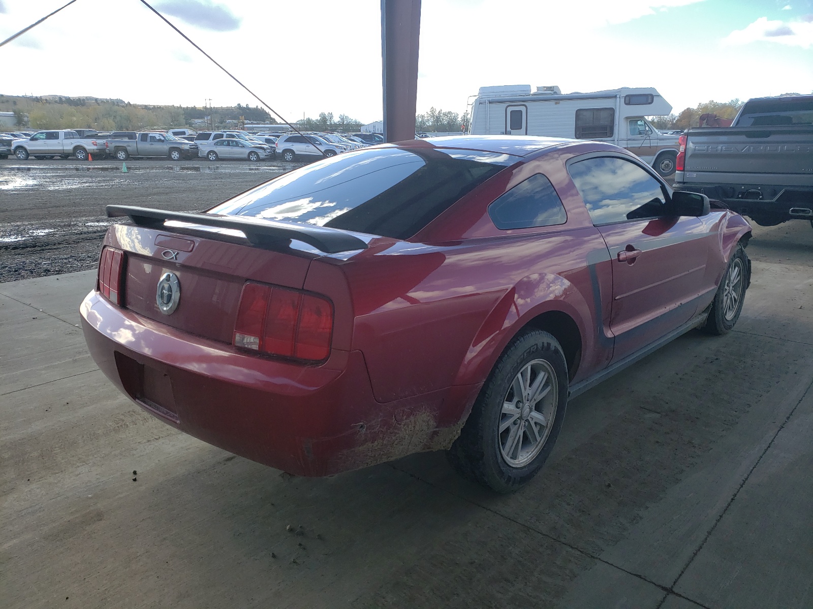 Photo 4 from auction – 2007 FORD MUSTANG with VIN 1ZVFT80N975365430