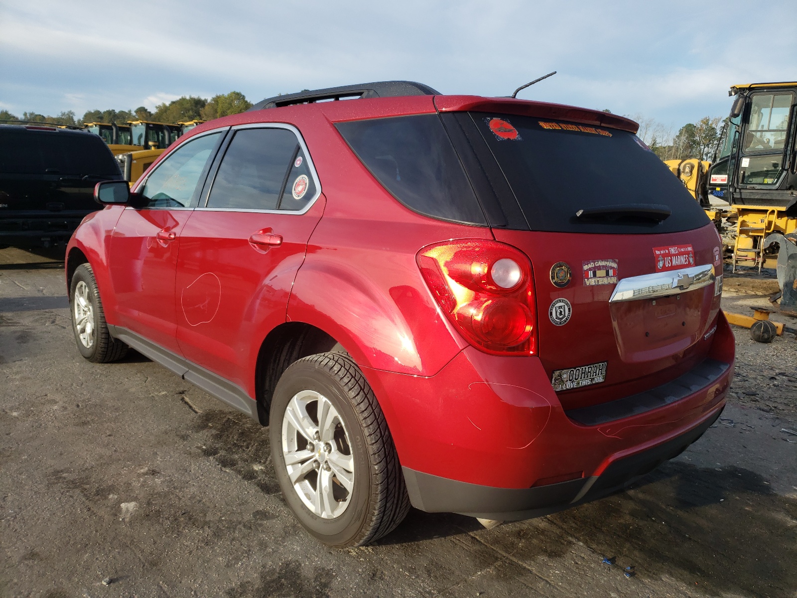 Photo 3 from auction – 2015 CHEVROLET EQUINOX LT with VIN 2GNALBEK1F1163682