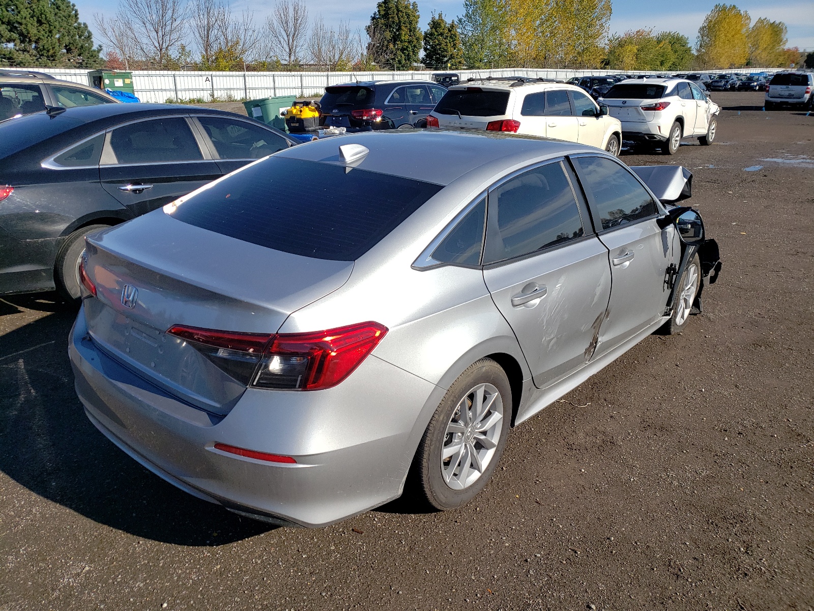 Photo 4 from auction – 2022 HONDA CIVIC EX with VIN 2HGFE2F37NH101663