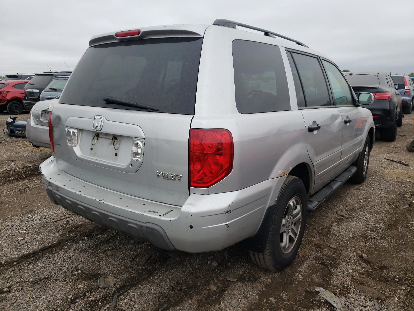 Photo 4 from auction – 2003 HONDA PILOT EX with VIN 2HKYF18423H506130