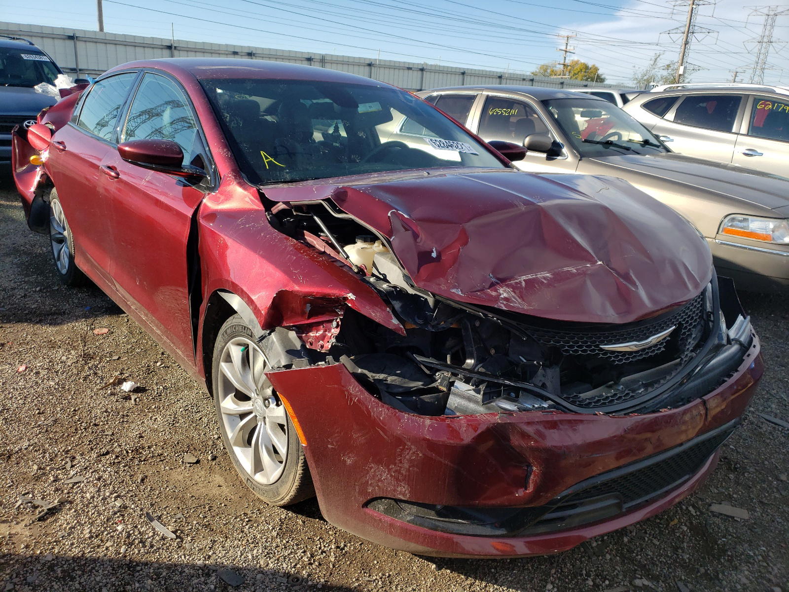 CHRYSLER 200 S 2015 with VIN 1C3CCCBB3FN638568 - Photo from auction