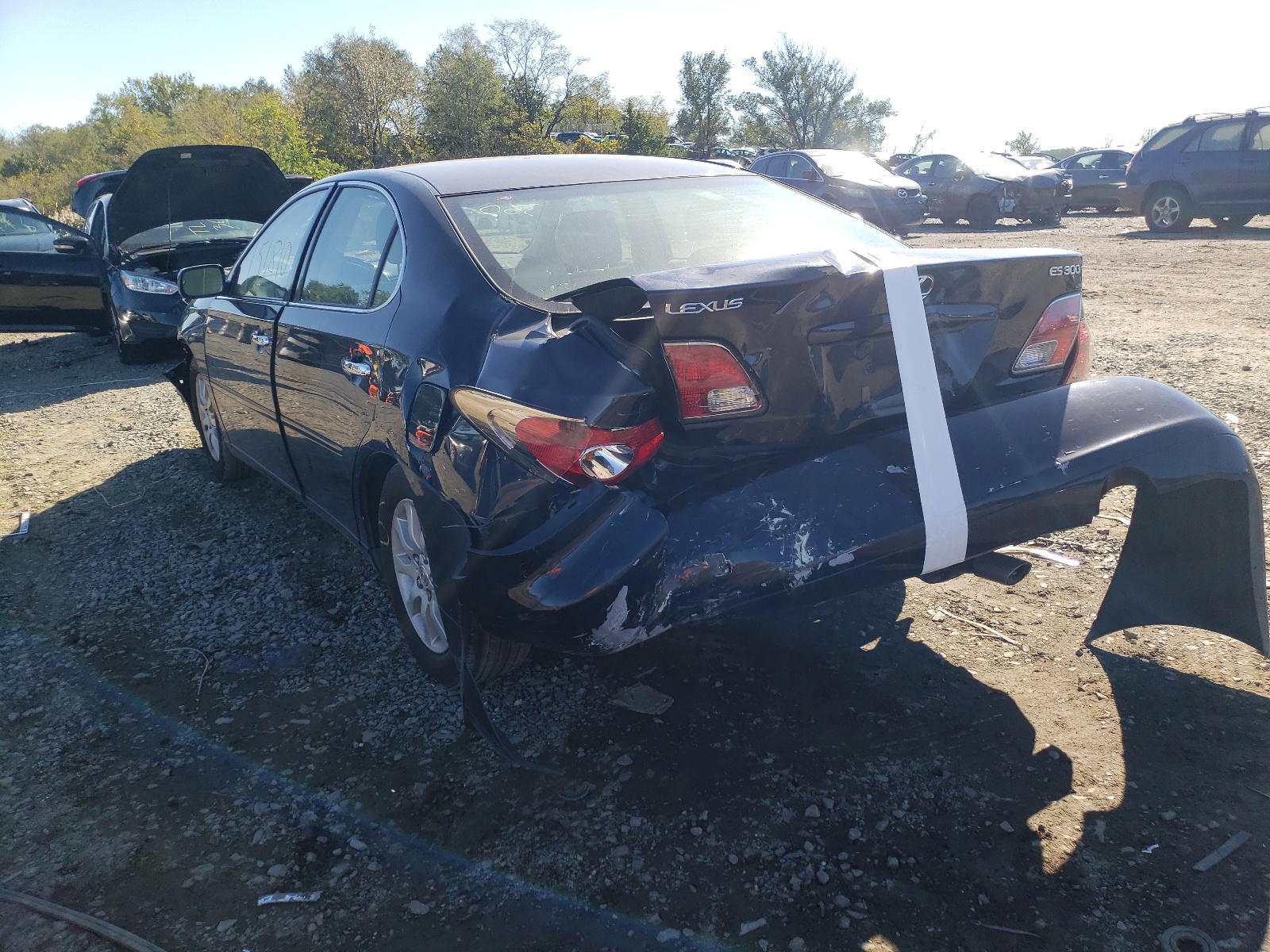 Photo 9 from auction – 2003 LEXUS ES 300 with VIN JTHBF30G535041073