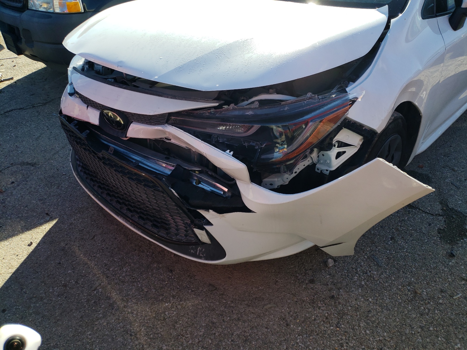 Photo 9 from auction – 2021 TOYOTA COROLLA LE with VIN JTDEPMAE4MJ132486