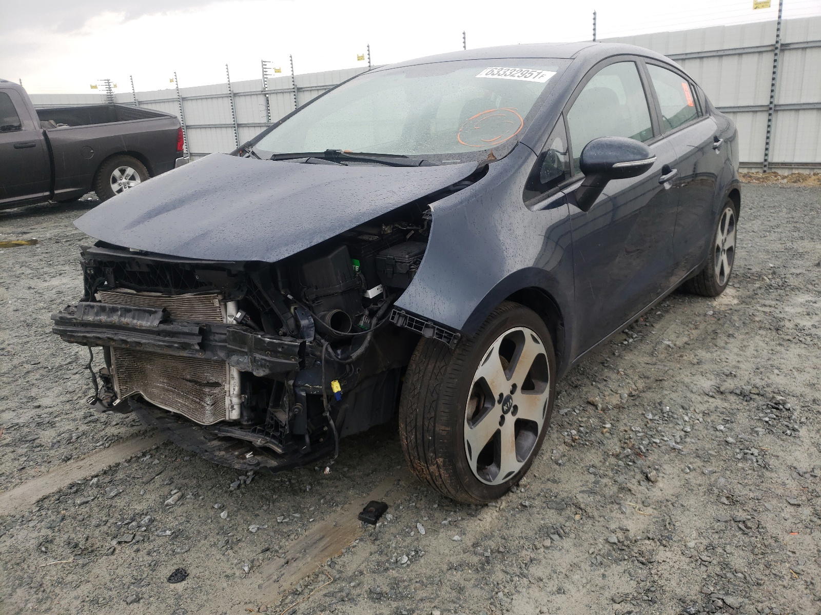 Photo 2 from auction – 2012 KIA RIO EX with VIN KNADN4A3XC6047327