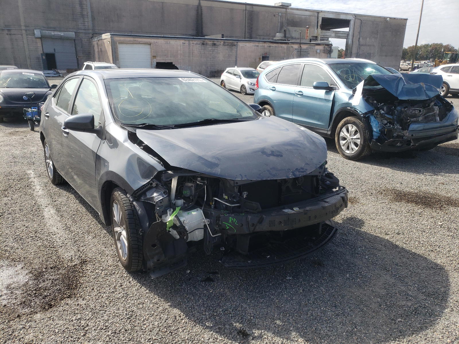 TOYOTA COROLLA L 2014 with VIN 2T1BURHE6EC099759 - Photo from auction