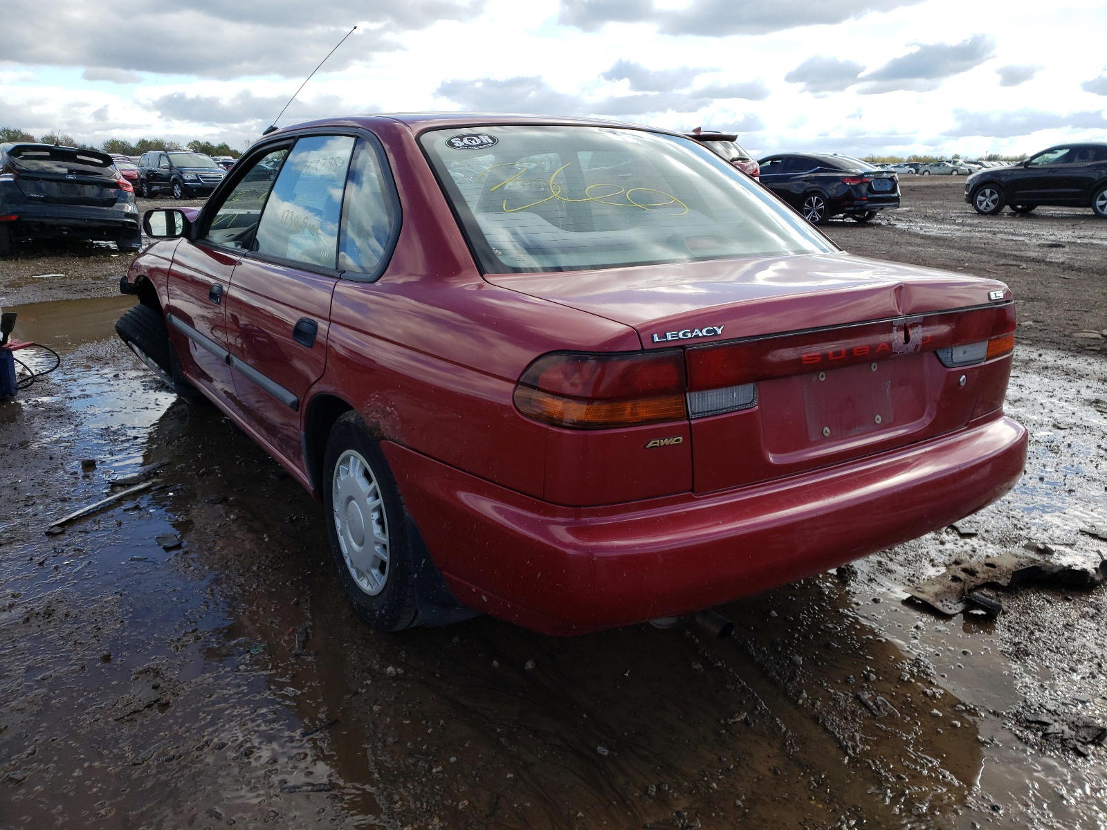 Photo 3 from auction – 1996 SUBARU LEGACY with VIN 4S3BD4351T7209674