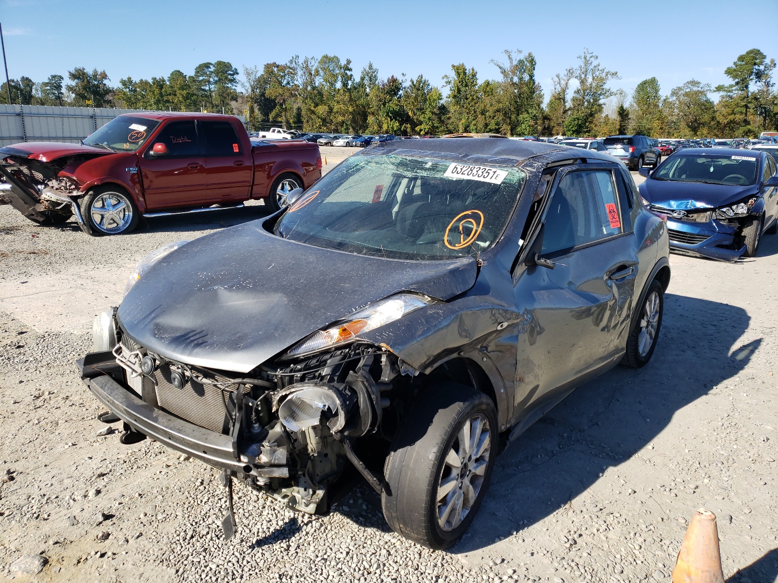 Photo 2 from auction – 2013 NISSAN JUKE S with VIN JN8AF5MR0DT218473