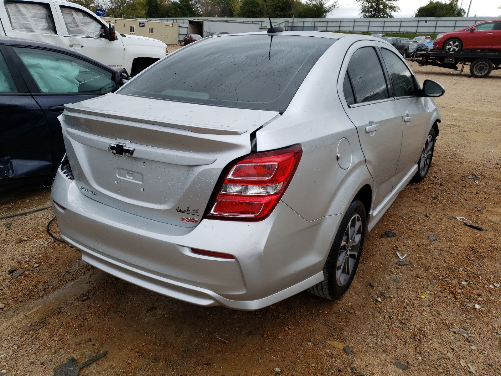 Photo 4 from auction – 2020 CHEVROLET SONIC LT with VIN 1G1JD5SB2L4122322