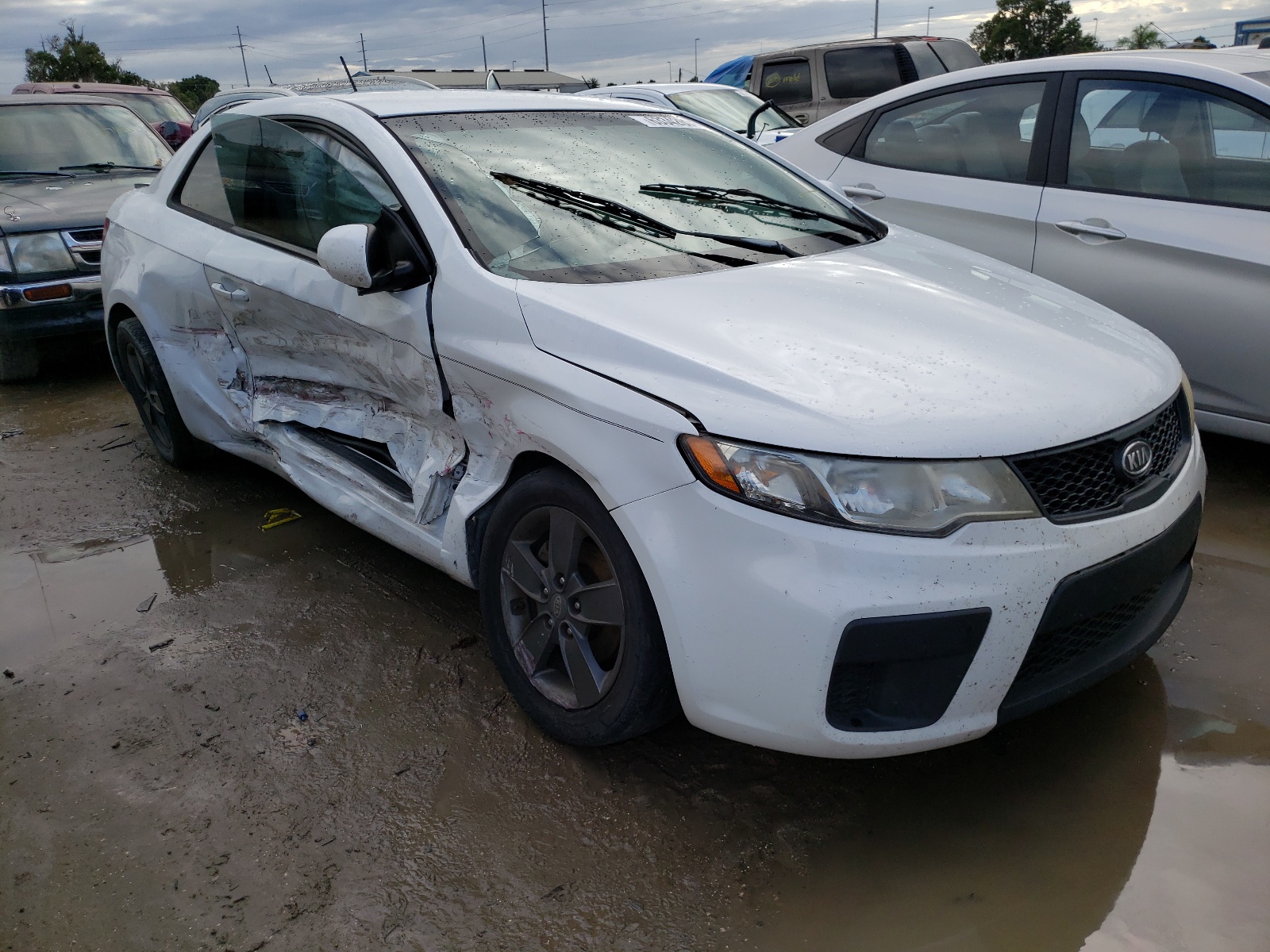 KIA FORTE EX 2010 with VIN KNAFU6A27A5168379 - Photo from auction