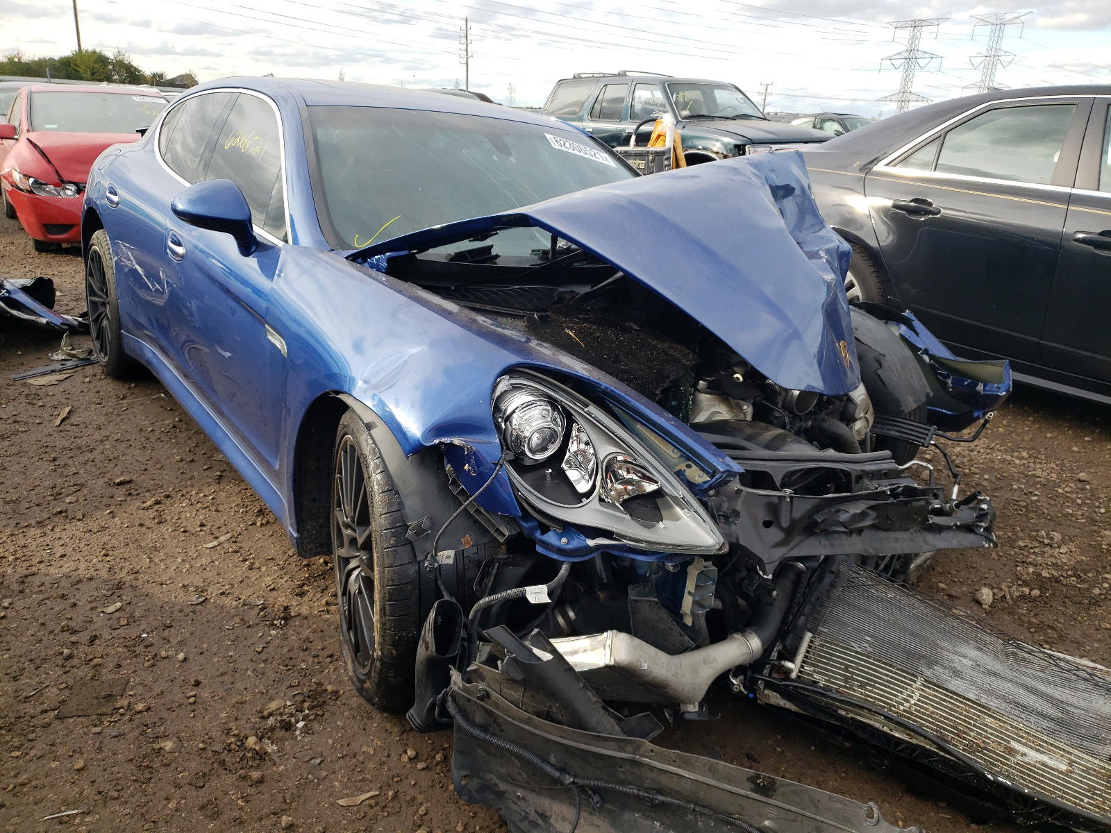PORSCHE PANAMERA T 2011 with VIN WP0AC2A78BL090518 - Photo from auction