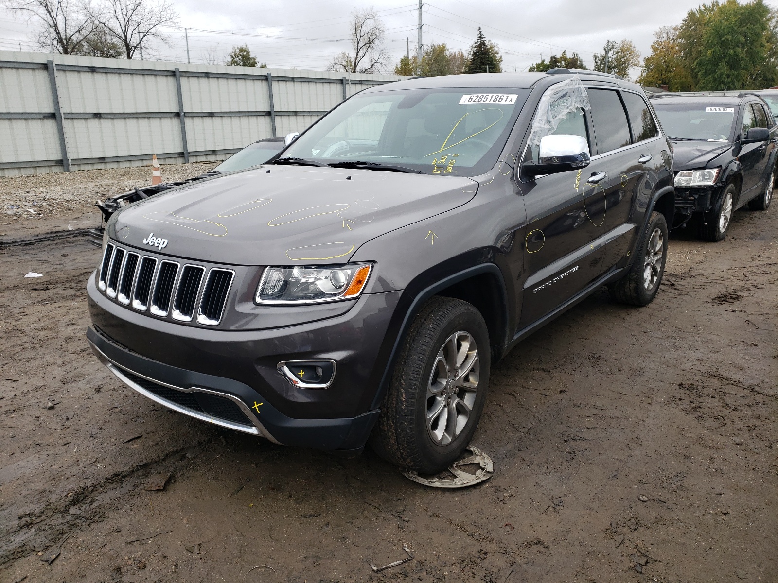 Photo 2 from auction – 2014 JEEP GRAND CHER with VIN 1C4RJFBG5EC305758