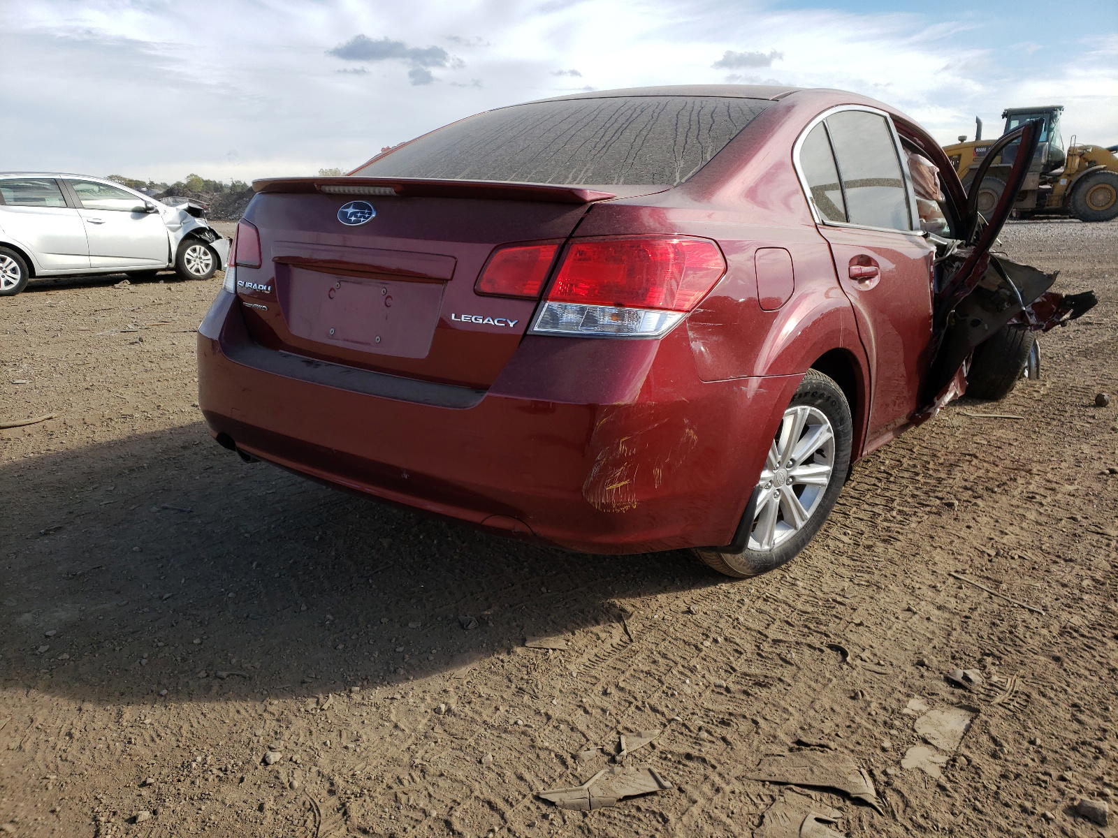Photo 4 from auction – 2011 SUBARU LEGACY 2.5 with VIN 4S3BMCG69B3215046