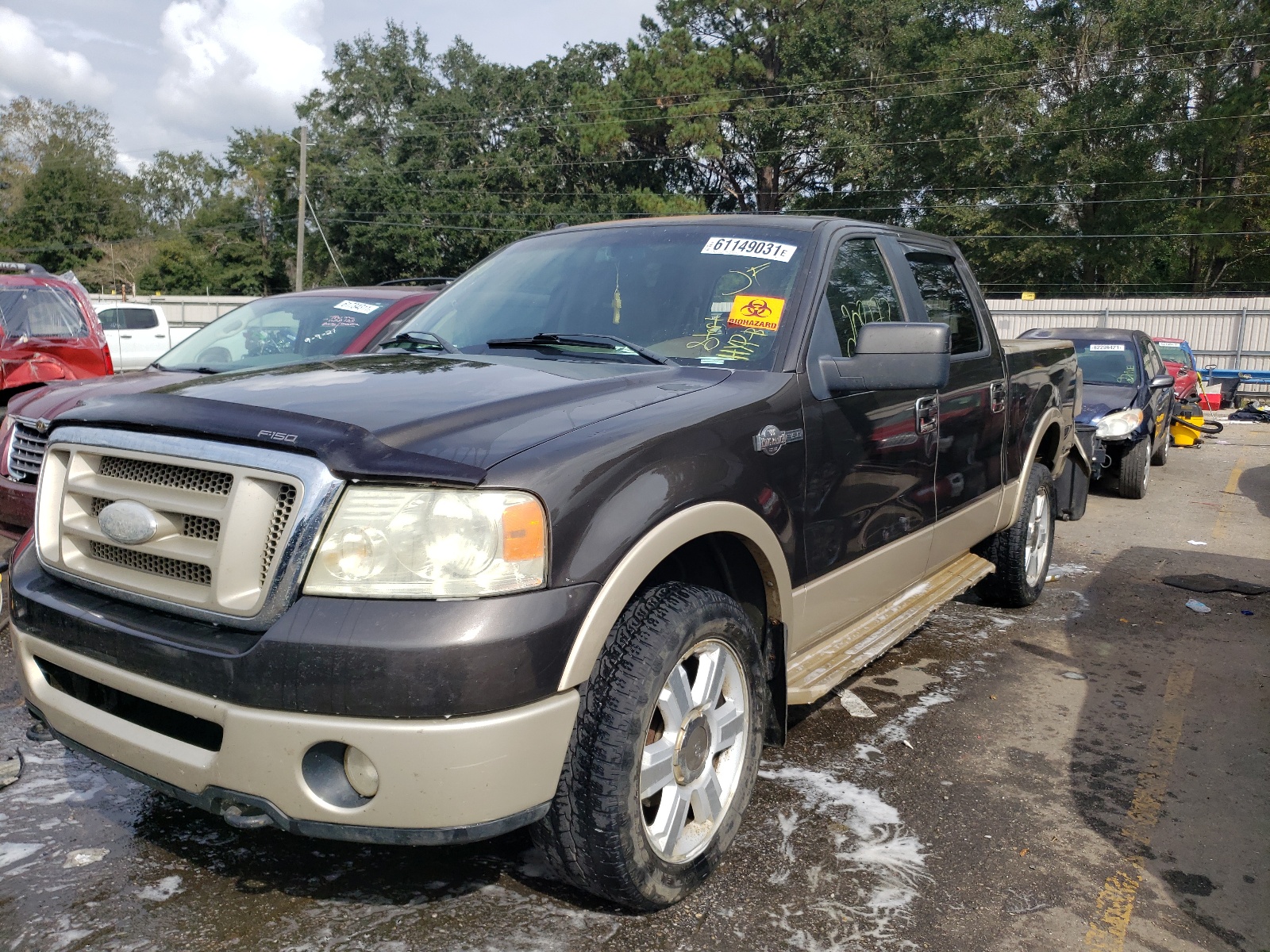Photo 2 from auction – 2007 FORD F150 SUPER with VIN 1FTPW14VX7KC97513