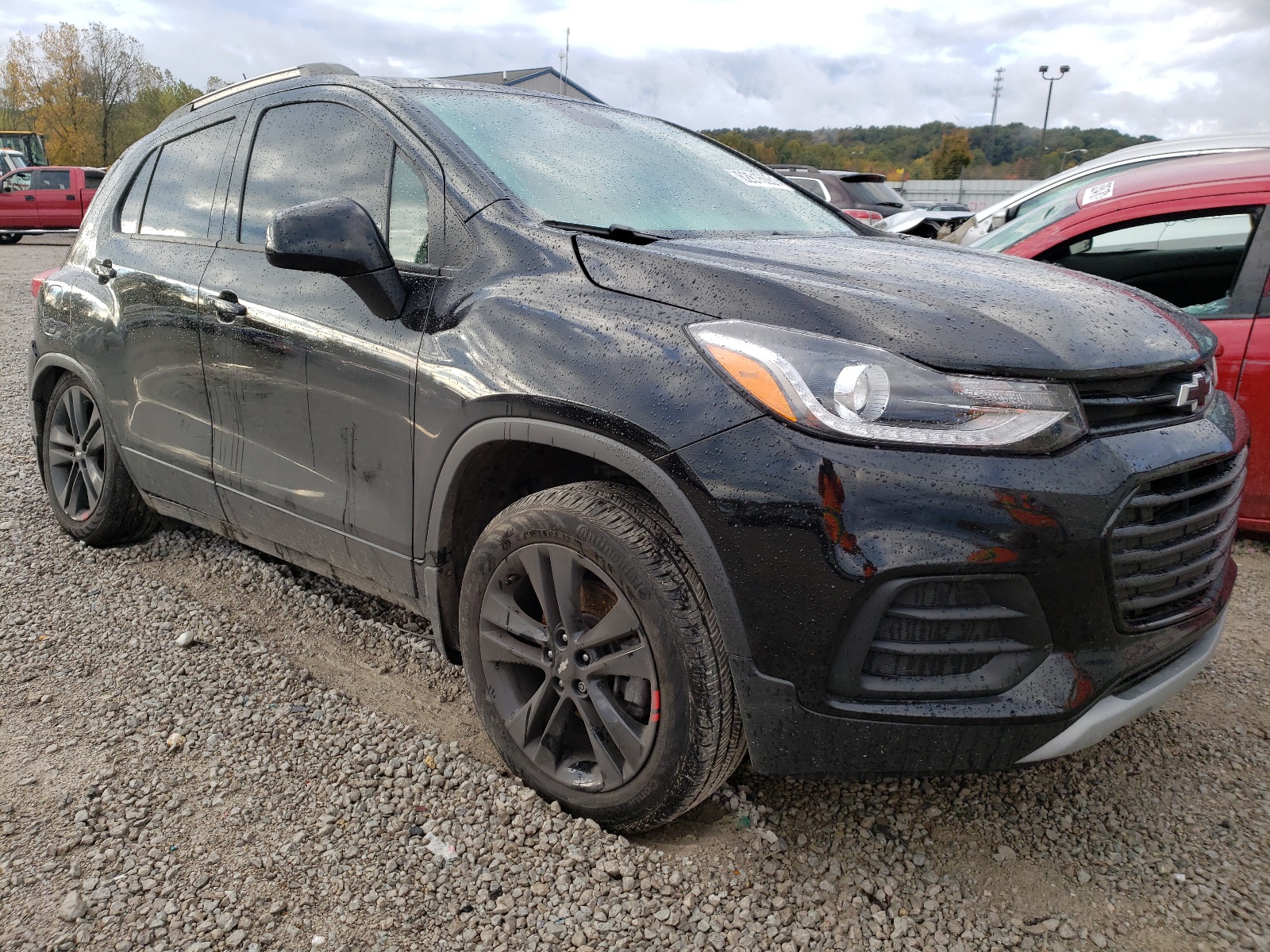 CHEVROLET TRAX 1LT 2021 with VIN KL7CJPSB6MB351083 - Photo from auction