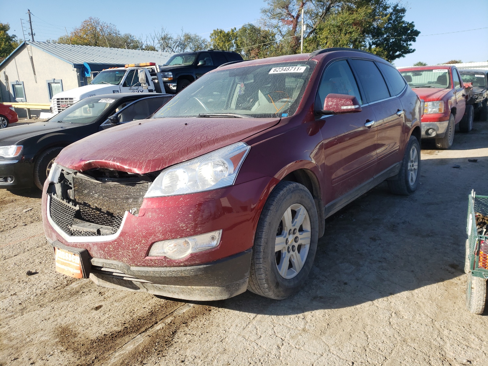 Photo 2 from auction – 2010 CHEVROLET TRAVERSE L with VIN 1GNLRGED9AJ239007