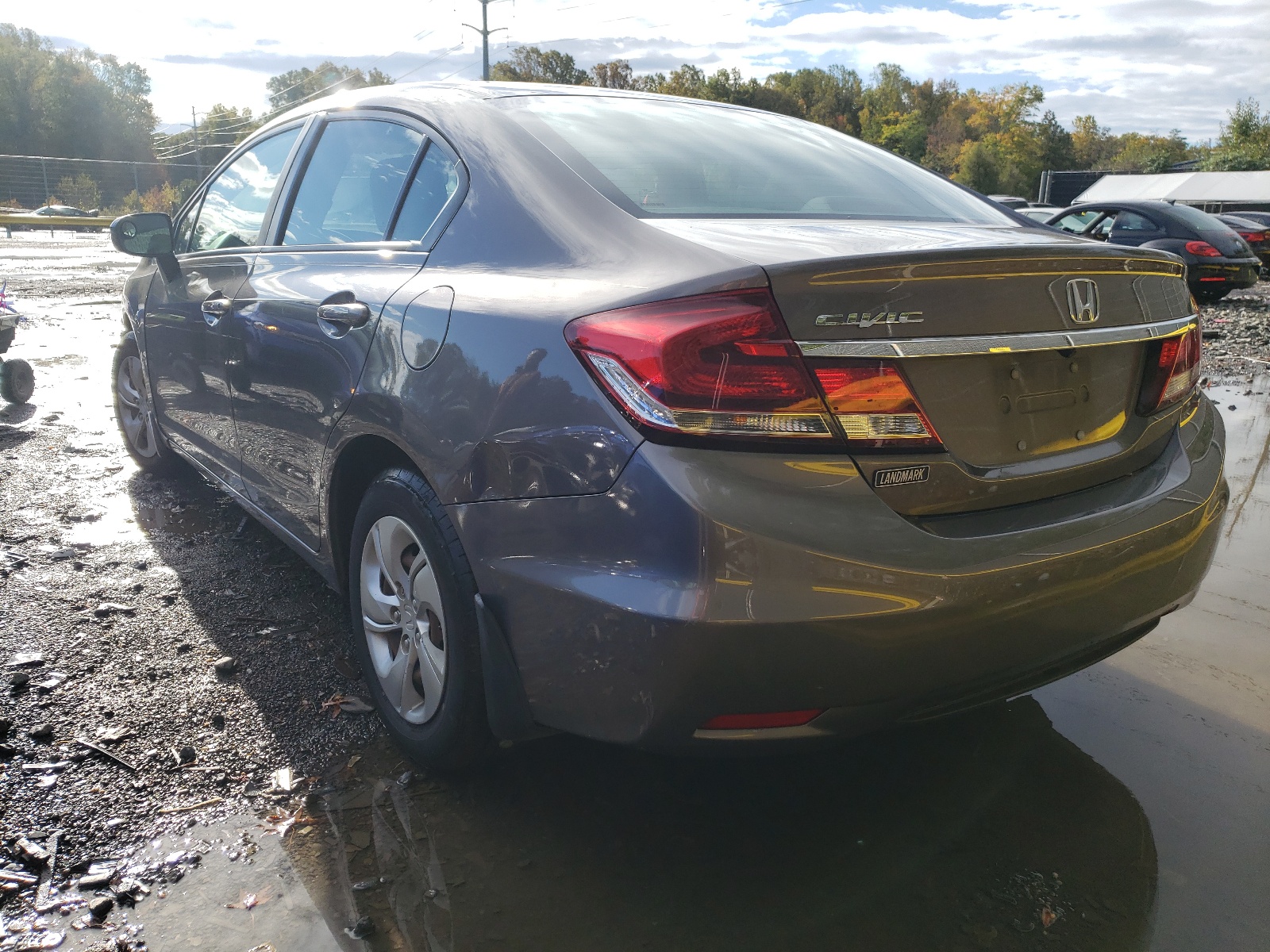 Photo 3 from auction – 2015 HONDA CIVIC LX with VIN 19XFB2F50FE087238