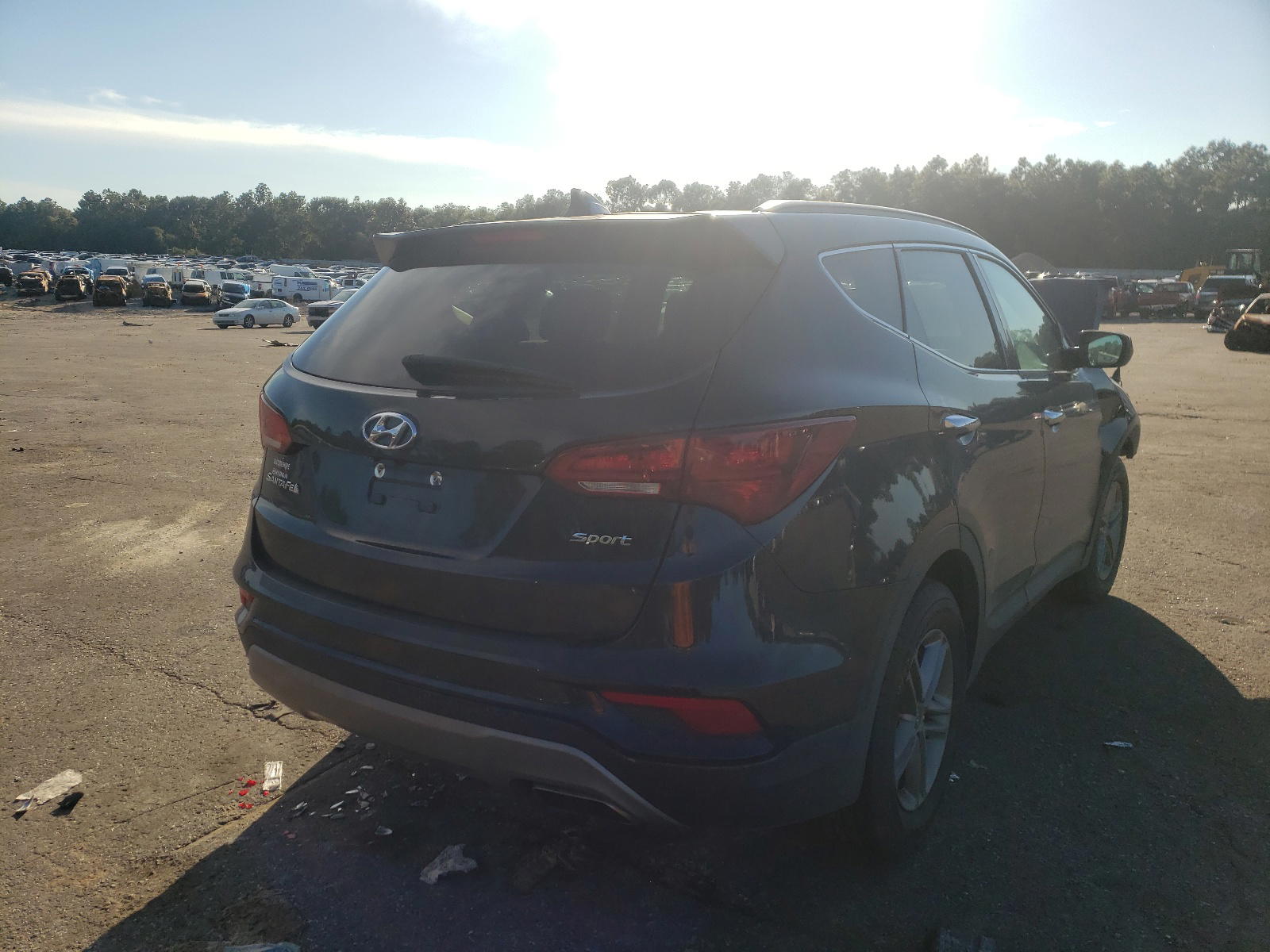 Photo 4 from auction – 2017 HYUNDAI SANTA FE S with VIN 5NMZU3LB2HH040800