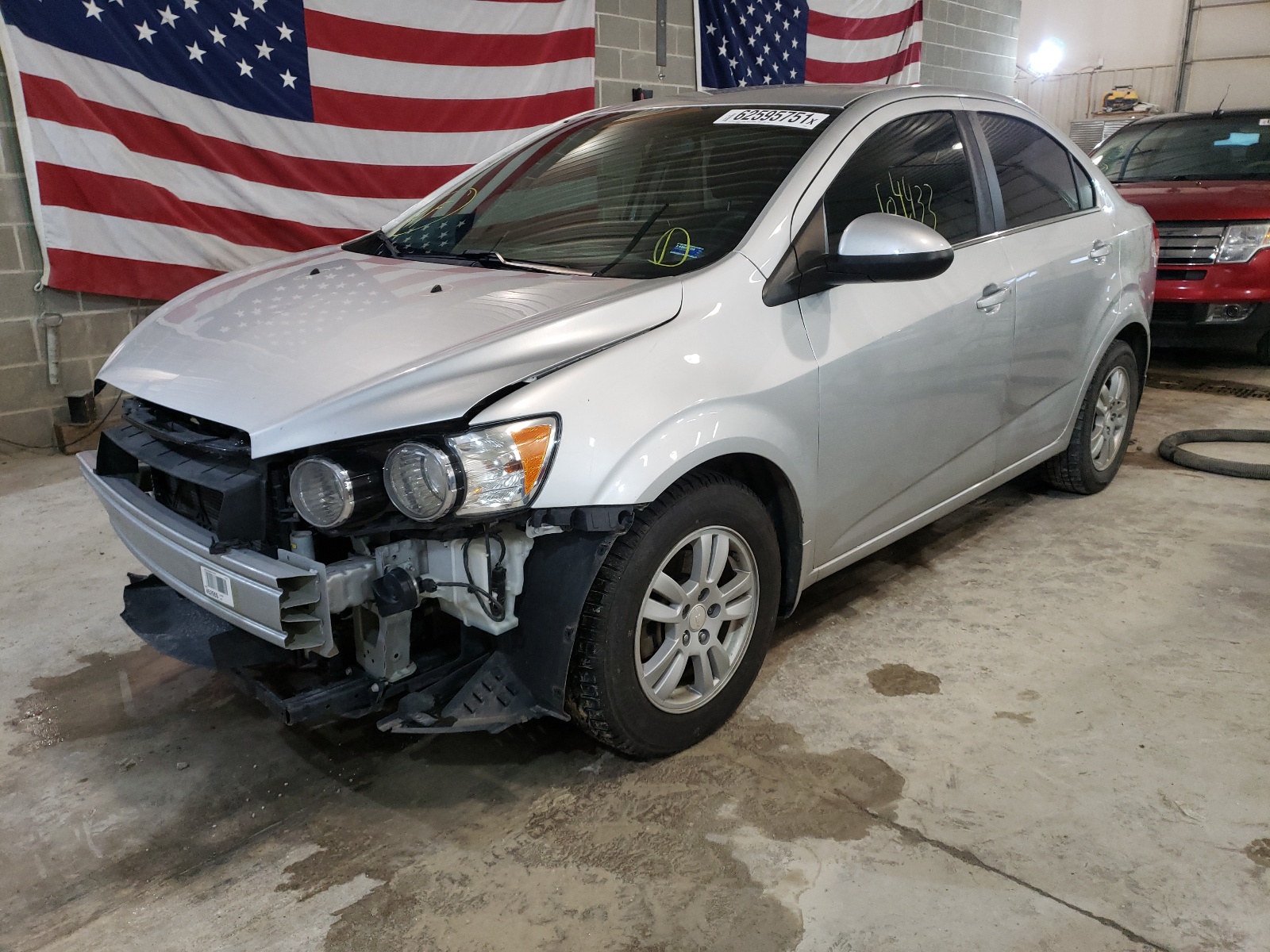 Photo 2 from auction – 2015 CHEVROLET SONIC LT with VIN 1G1JC5SH3F4114368