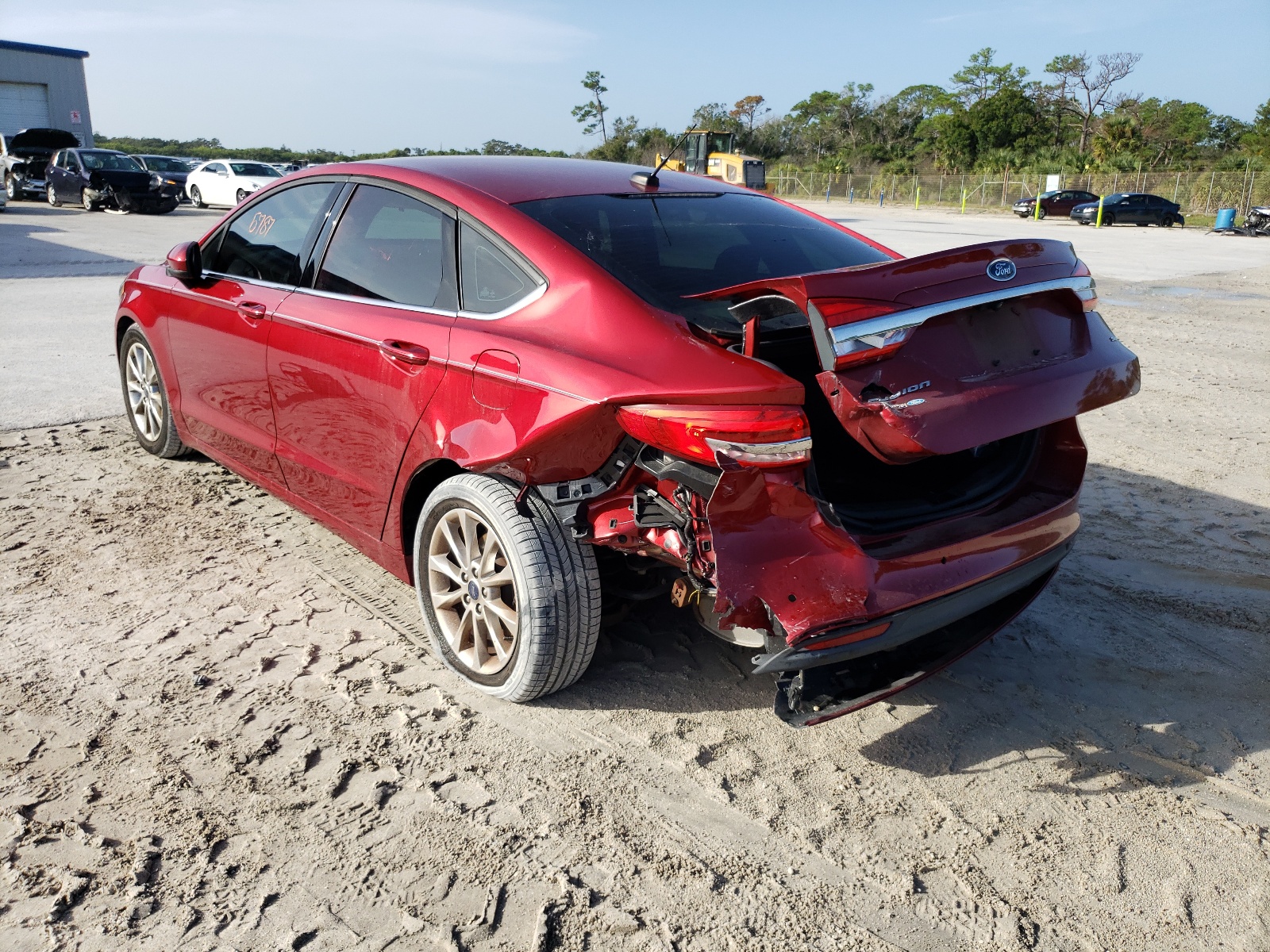 Photo 9 from auction – 2017 FORD FUSION SE with VIN 3FA6P0H71HR175589