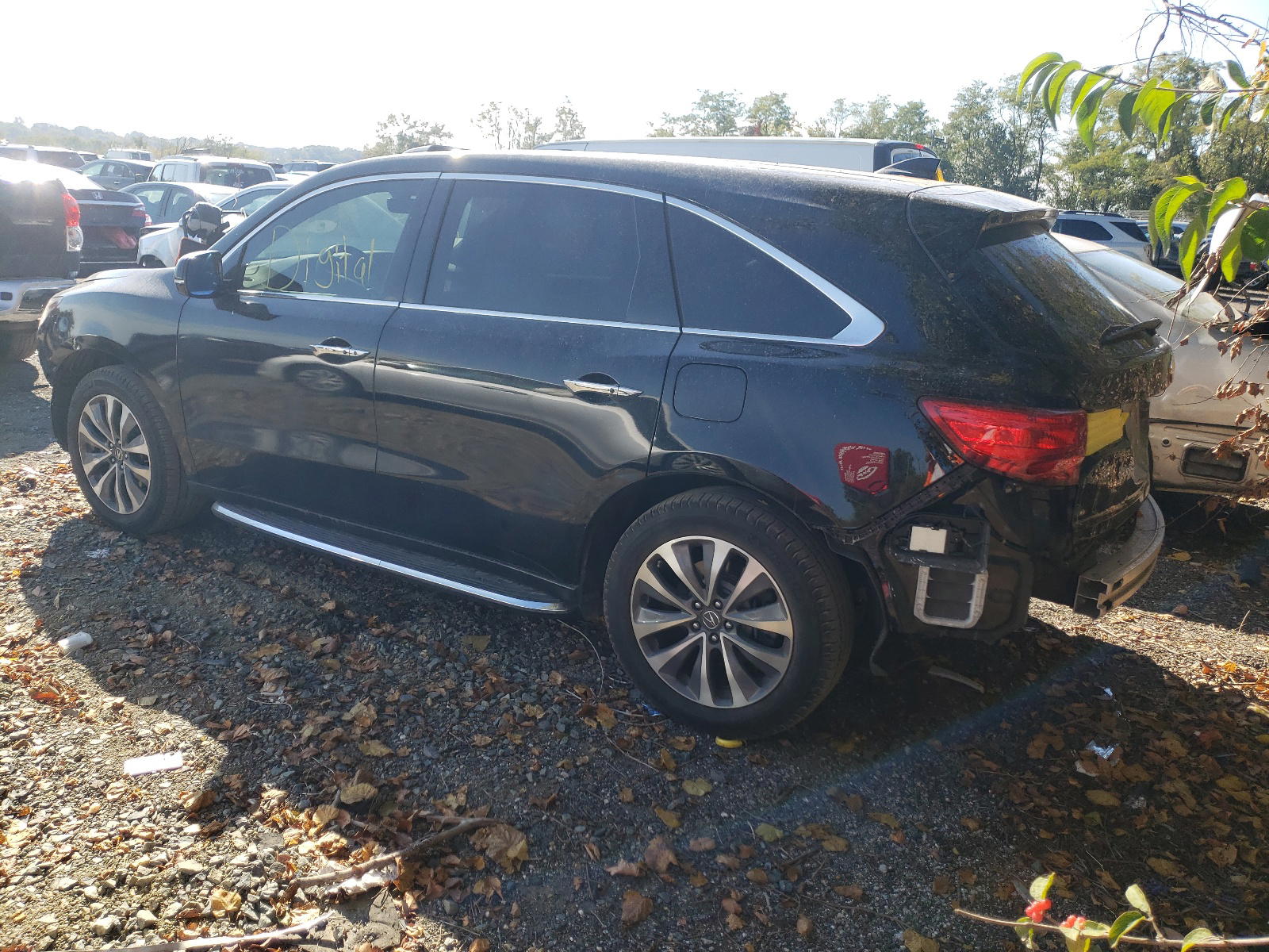 Photo 3 from auction – 2016 ACURA MDX TECHNO with VIN 5FRYD4H69GB052874