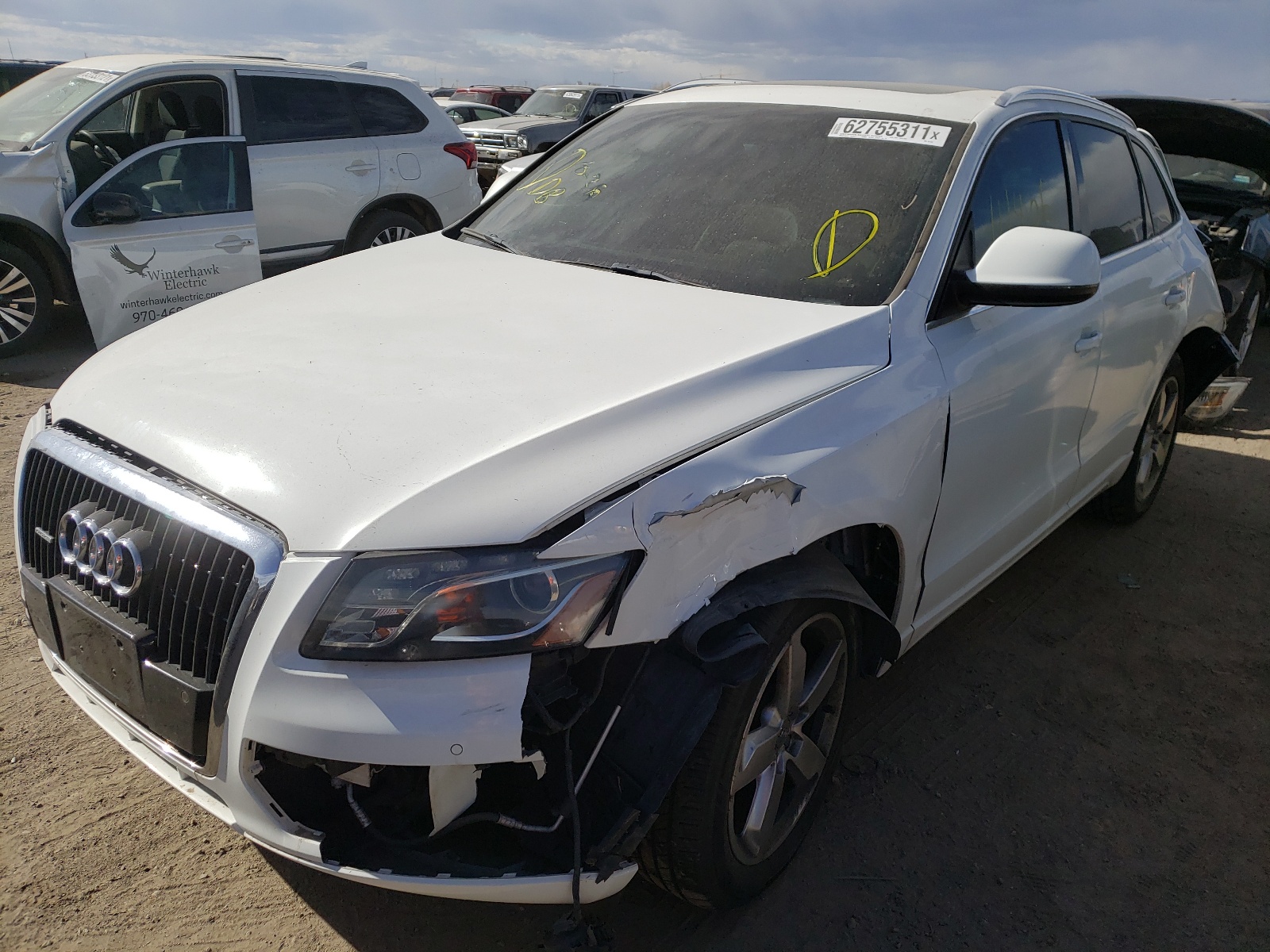 Photo 2 from auction – 2010 AUDI Q5 PREMIUM with VIN WA1LKAFP4AA081592
