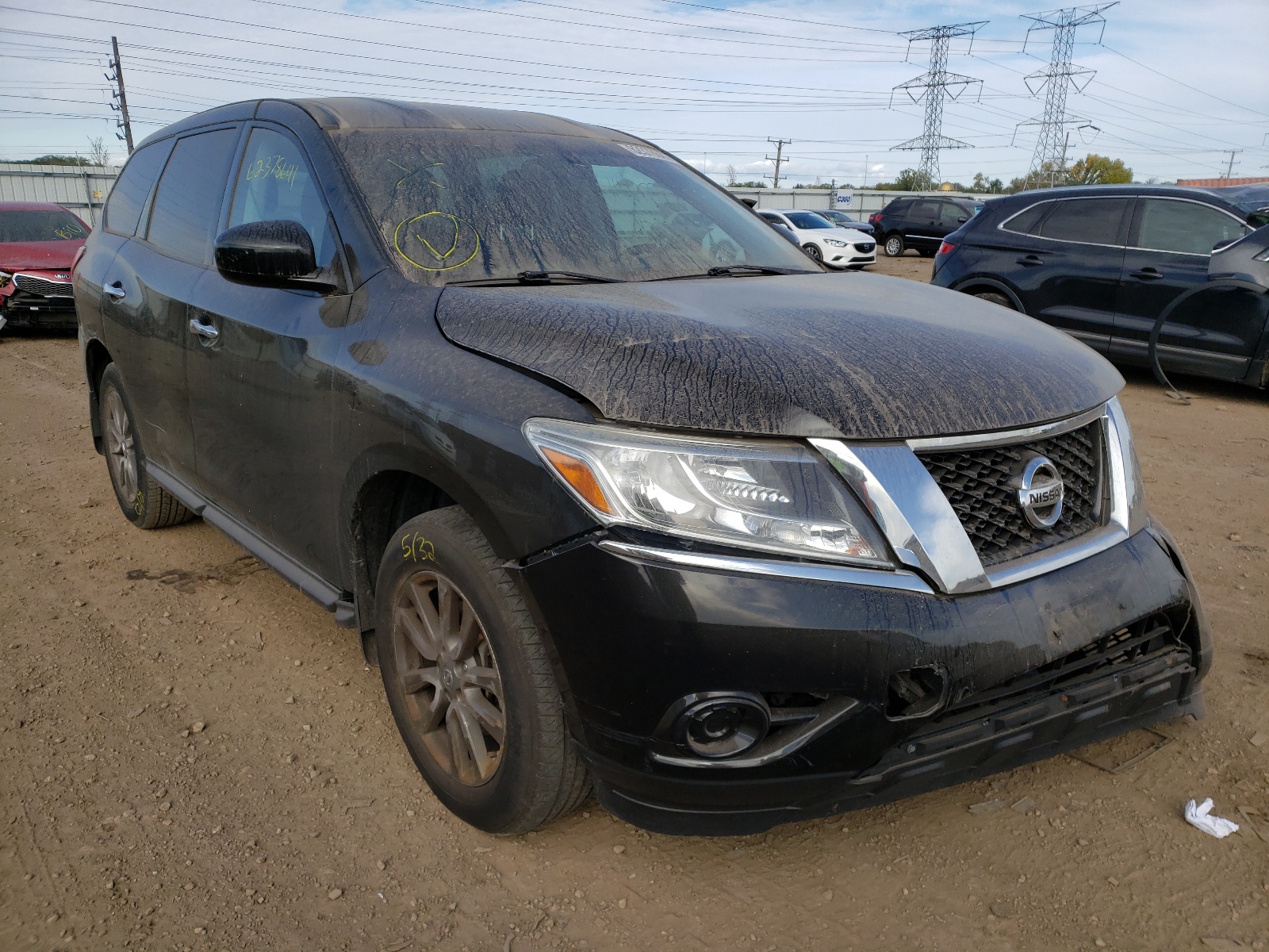 NISSAN PATHFINDER 2013 مع رقم تعريف المركبة 5N1AR2MN4DC670890 - صورة من المزاد