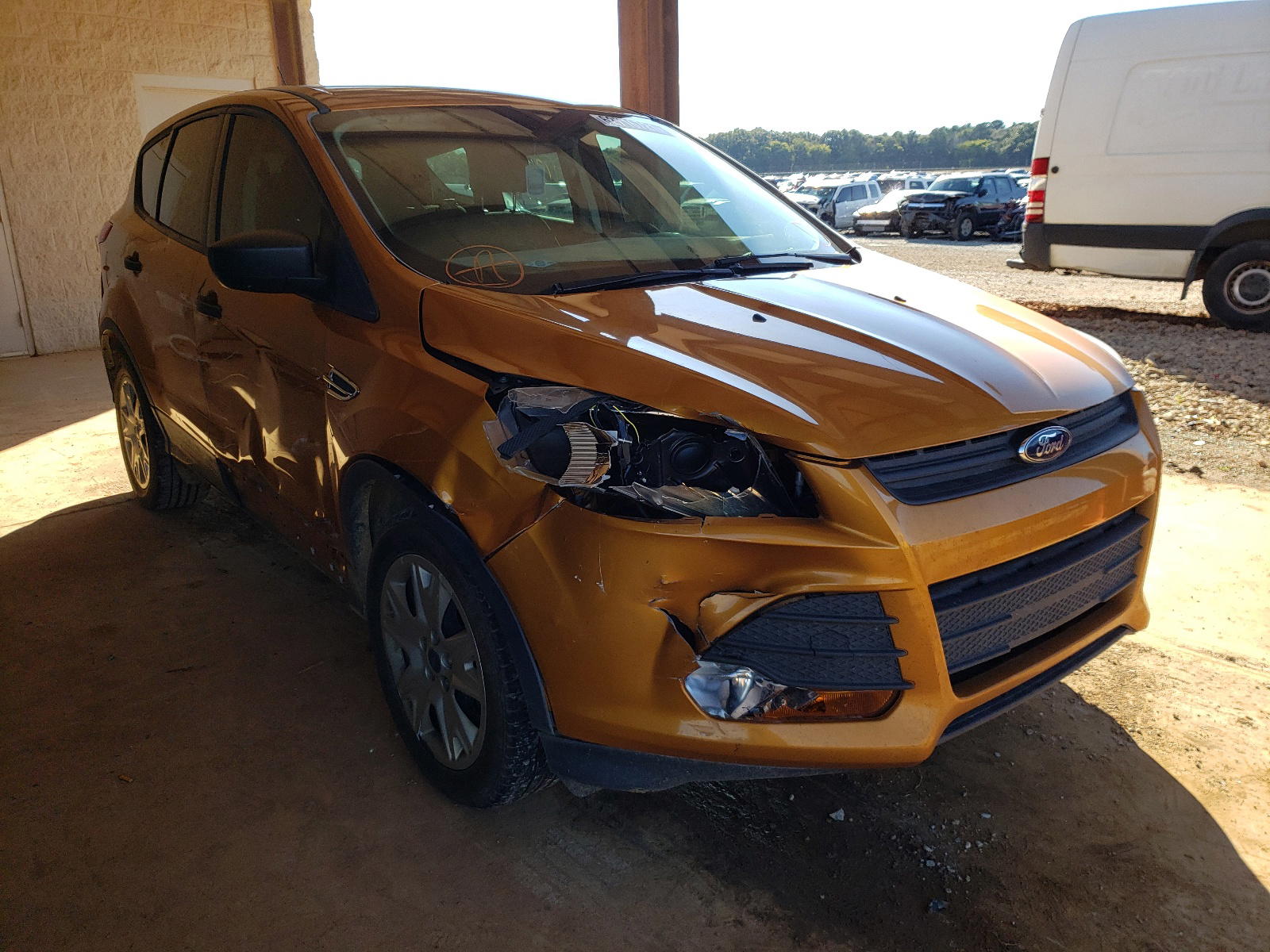 FORD ESCAPE S 2016 with VIN 1FMCU0F73GUA08419 - Photo from auction
