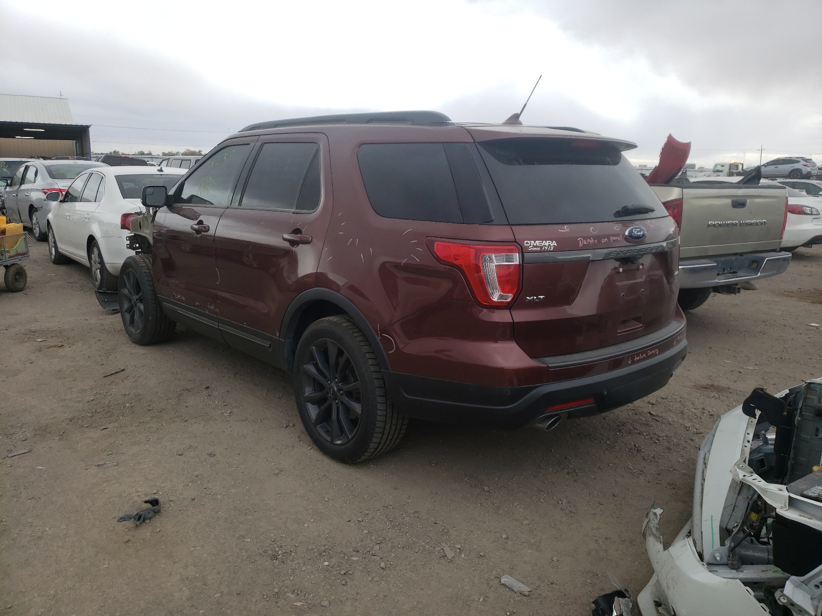 Photo 3 from auction – 2018 FORD EXPLORER X with VIN 1FM5K8D8XJGC14187