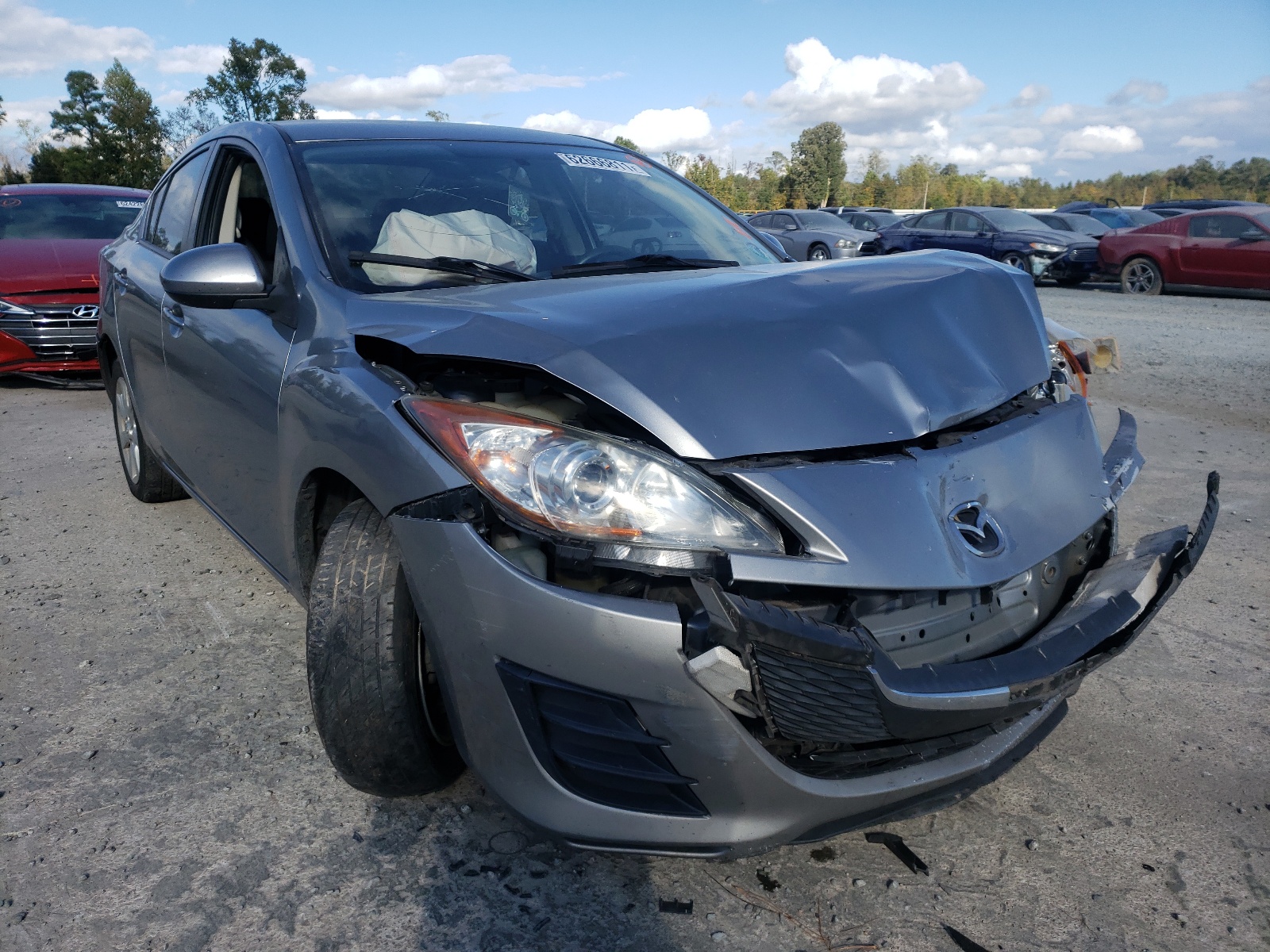 MAZDA 3 I 2010 with VIN JM1BL1SF7A1229875 - Photo from auction