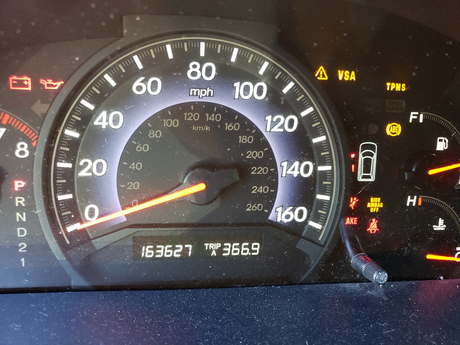 Photo 8 from auction – 2007 HONDA ODYSSEY EX with VIN 5FNRL38797B460710