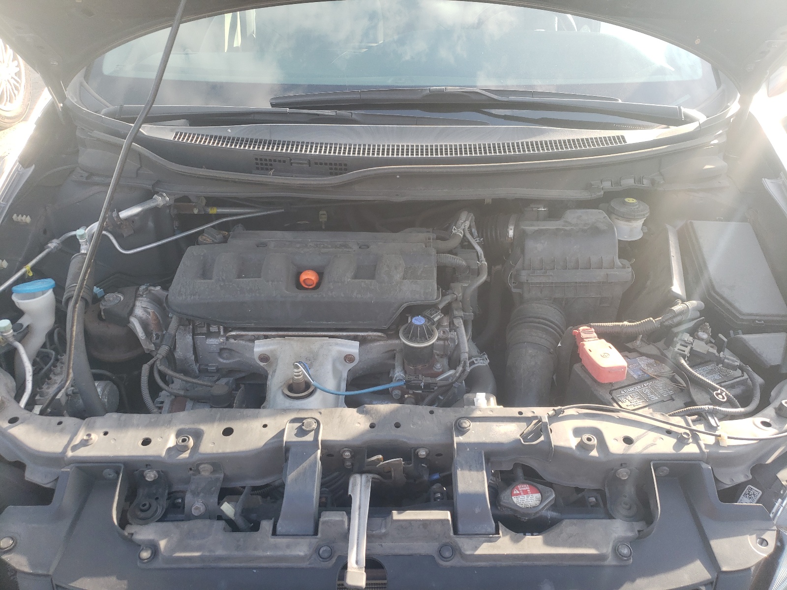 Photo 7 from auction – 2012 HONDA CIVIC EXL with VIN 2HGFG3B11CH550421