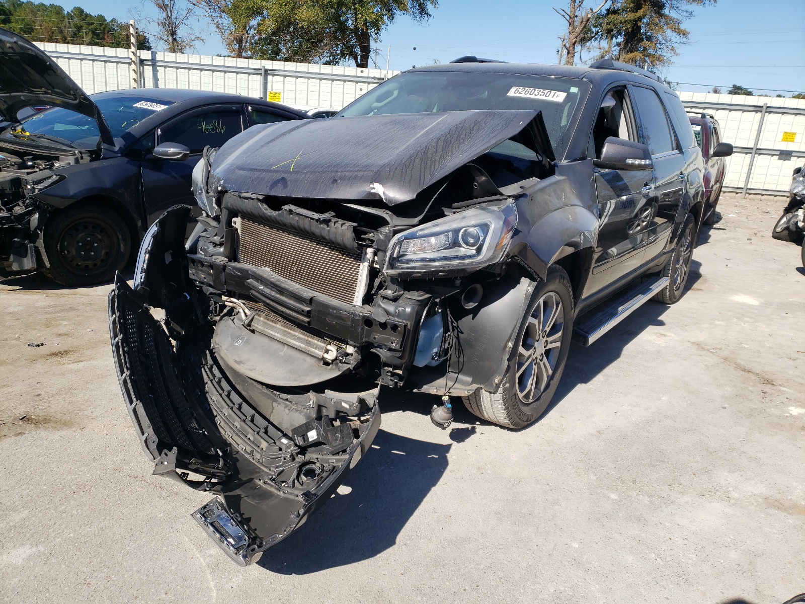 Photo 2 from auction – 2016 GMC ACADIA SLT with VIN 1GKKRRKD9GJ221141
