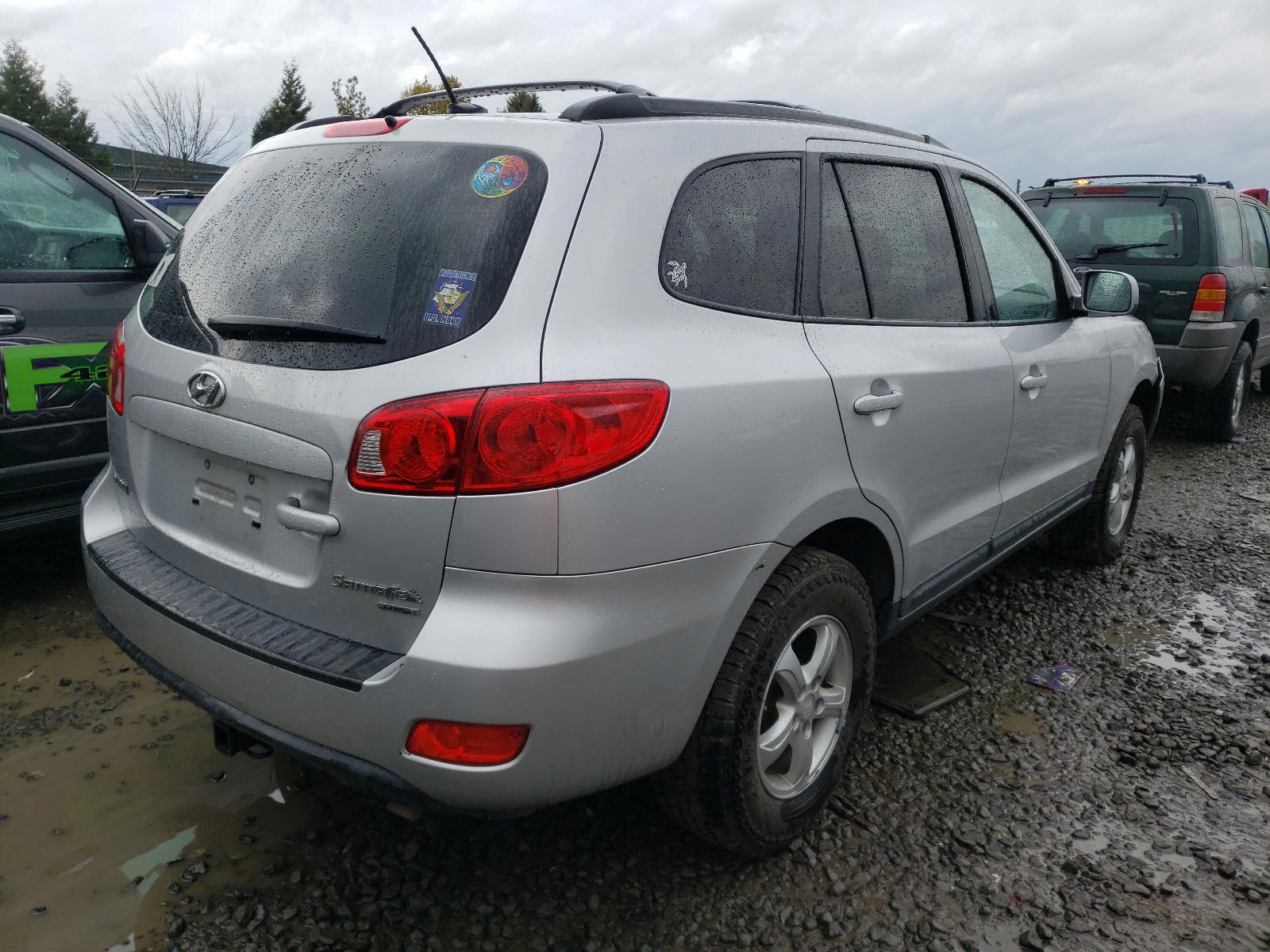 Photo 4 from auction – 2008 HYUNDAI SANTA FE G with VIN 5NMSG73D48H207708