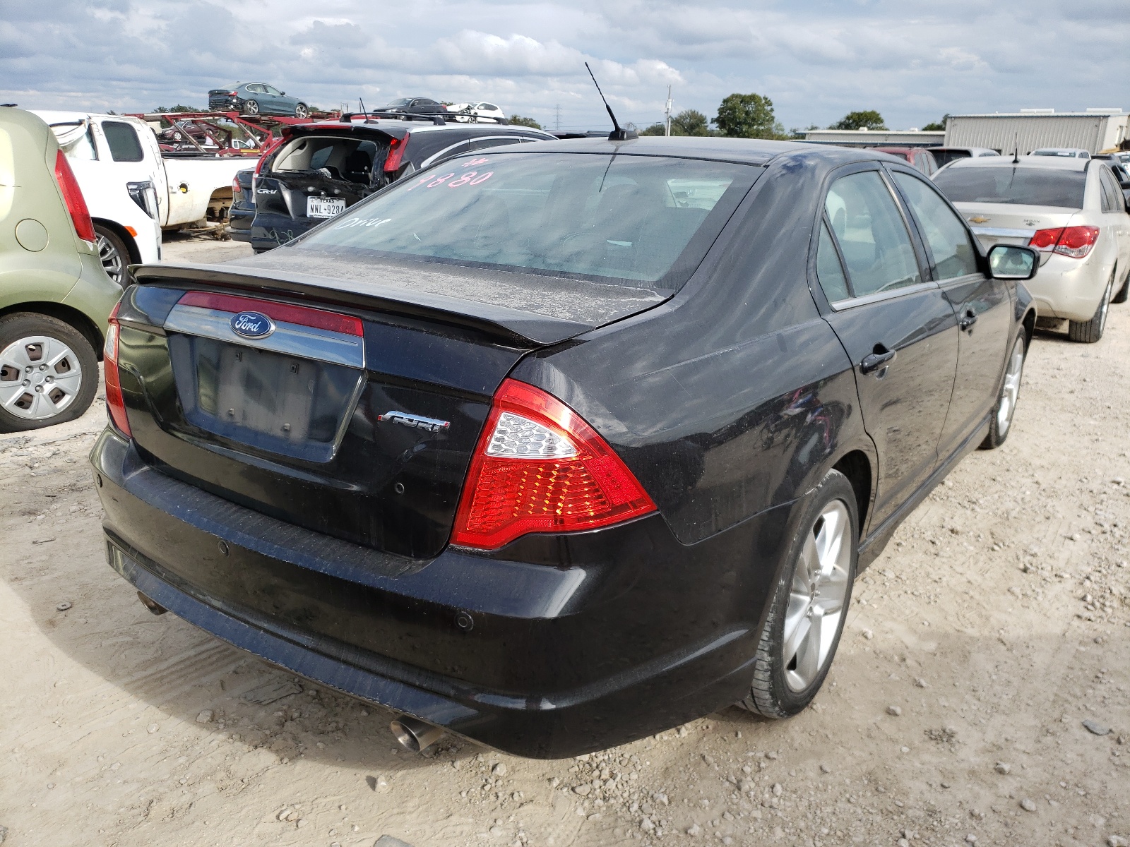 Photo 4 from auction – 2011 FORD FUSION SPO with VIN 3FAHP0KC9BR289880