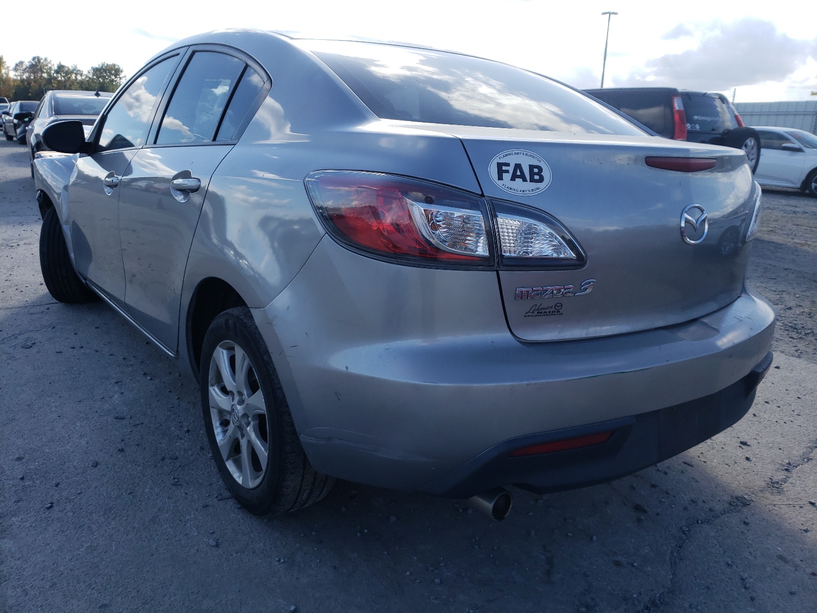 Photo 3 from auction – 2010 MAZDA 3 I with VIN JM1BL1SF7A1229875