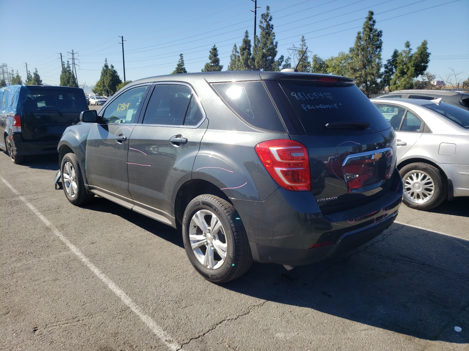 Photo 3 from auction – 2017 CHEVROLET EQUINOX LS with VIN 2GNALBEK2H1550521