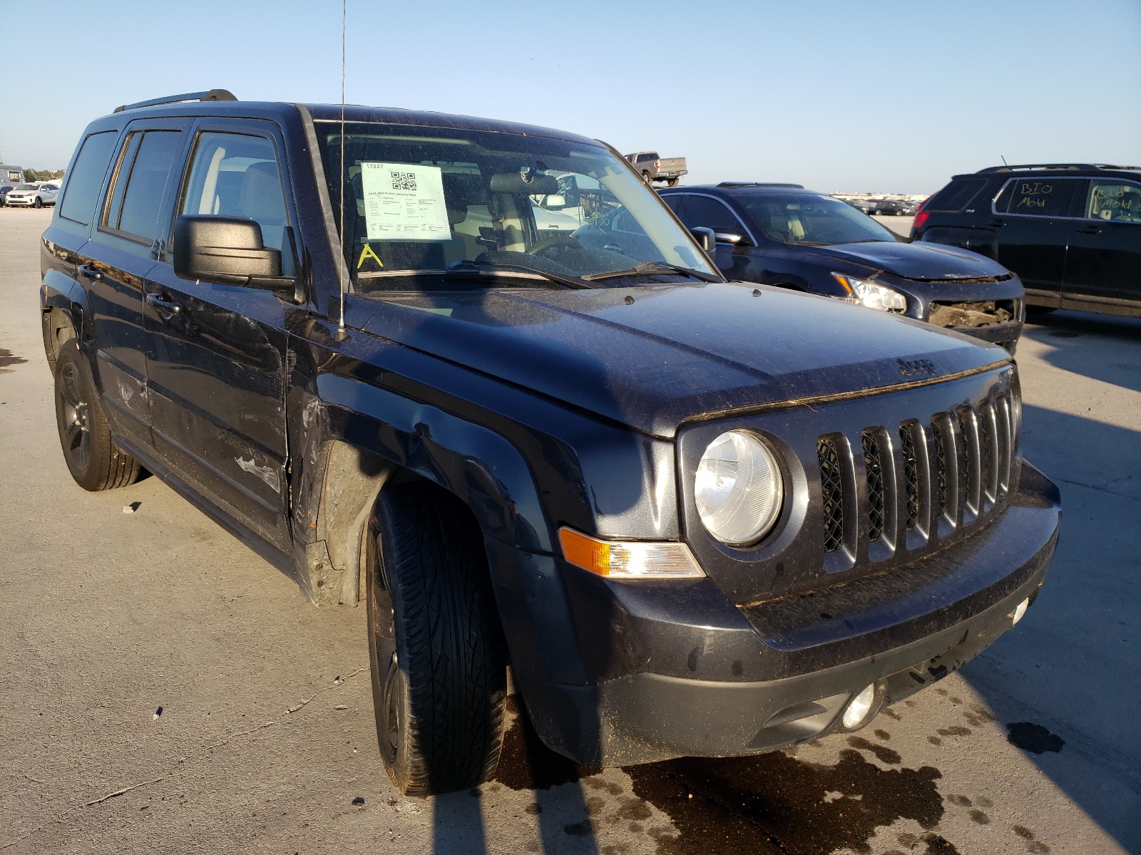 JEEP PATRIOT SP 2015 with VIN 1C4NJPBA2FD372152 - Photo from auction